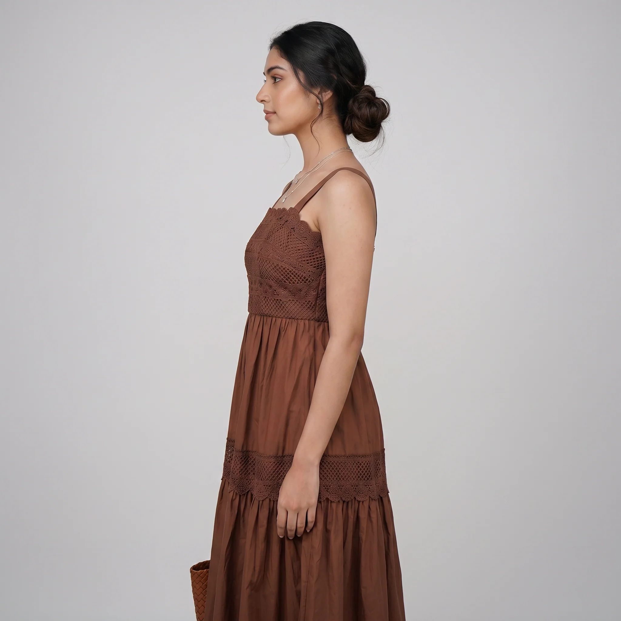 Cotto Flare Strappy Dress - Image 2