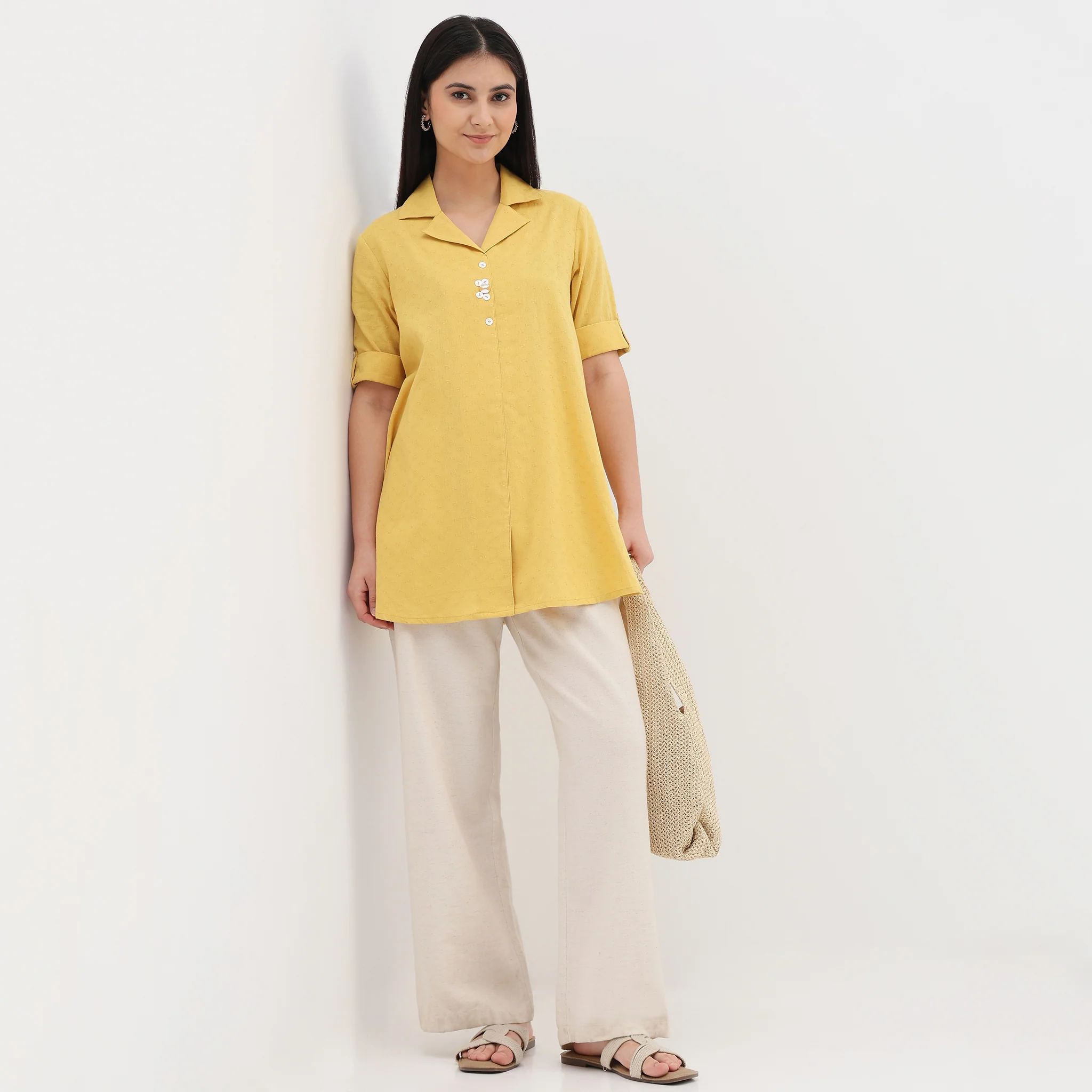 Cotton A-Line Kurta