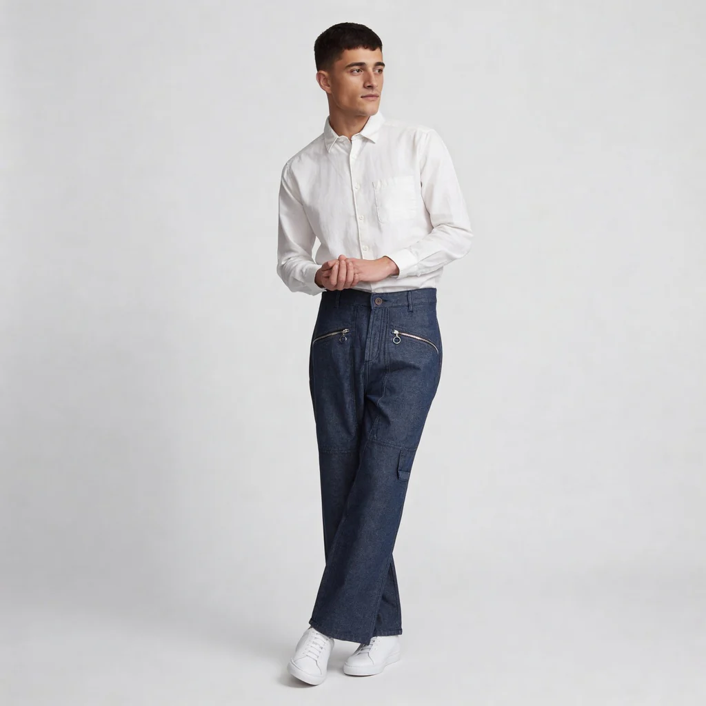 Cotton Anti Fit Mid Rise K Denim