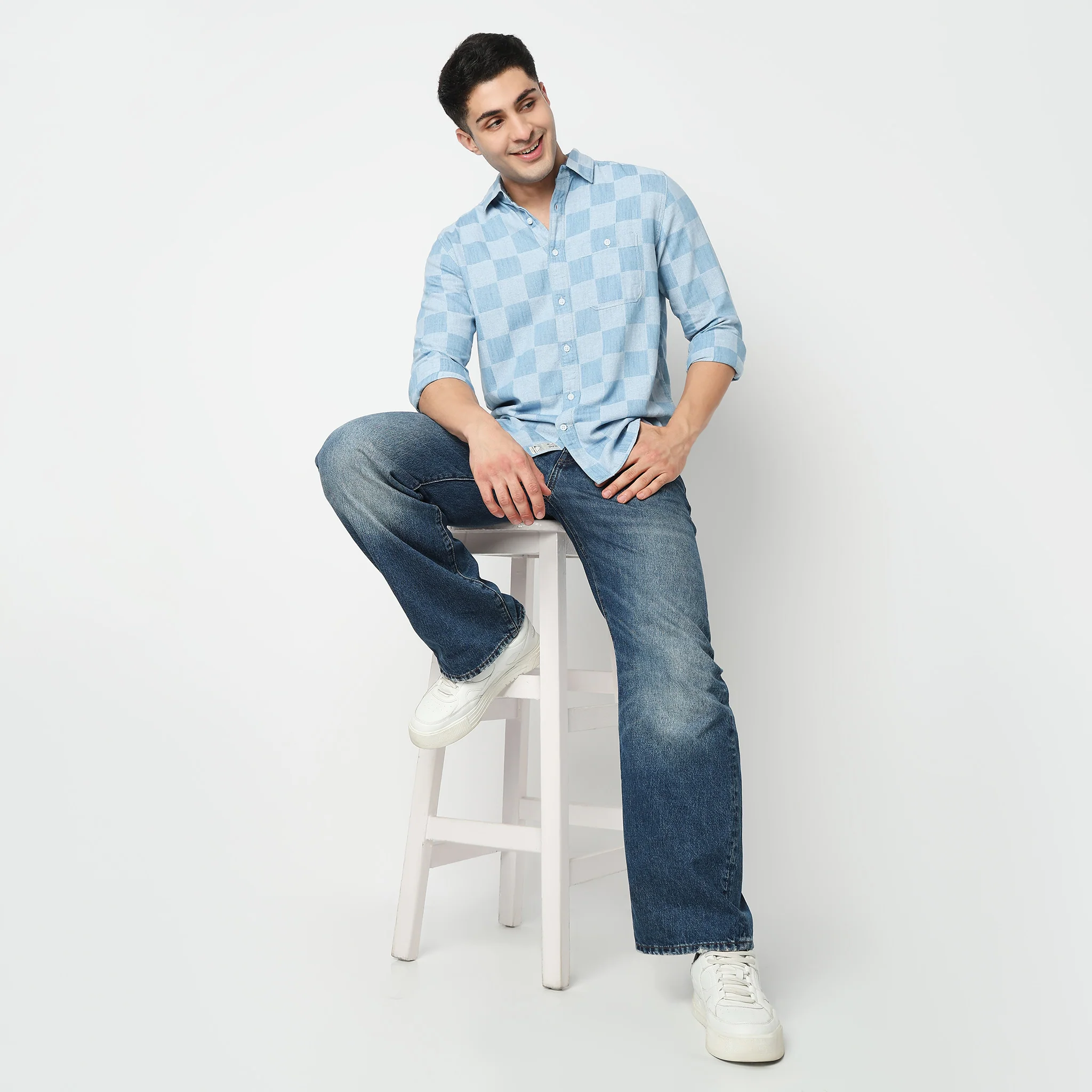 Cotton Checkered Cruiser Shirt