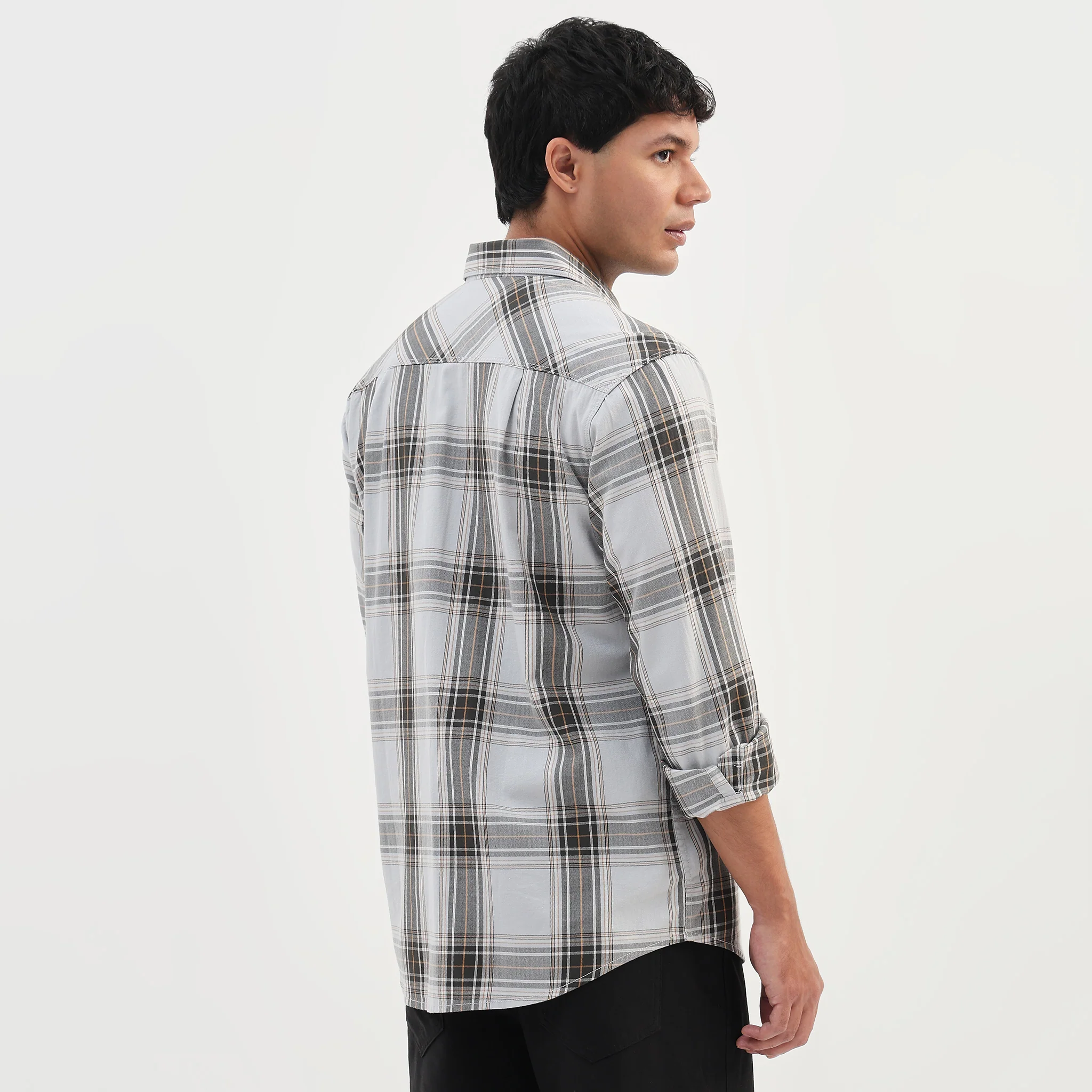 Cotton Checkered Ranger Shirt - Image 3