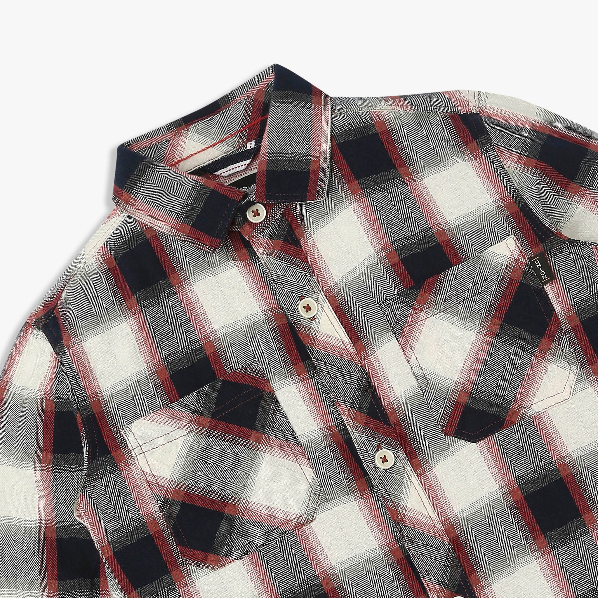 Cotton Checkered Shirt - Image 3