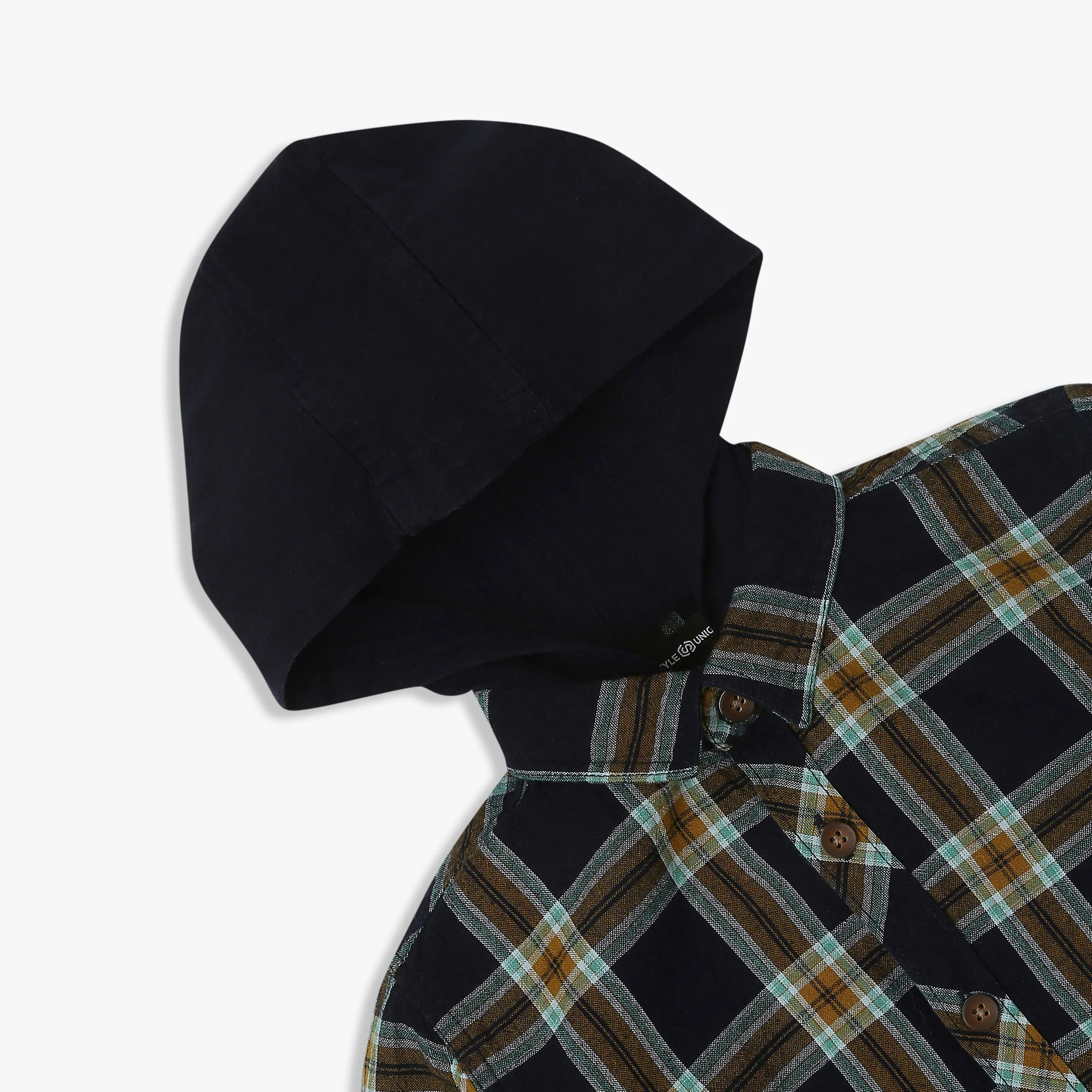 Cotton Checkered Shirt - Image 3