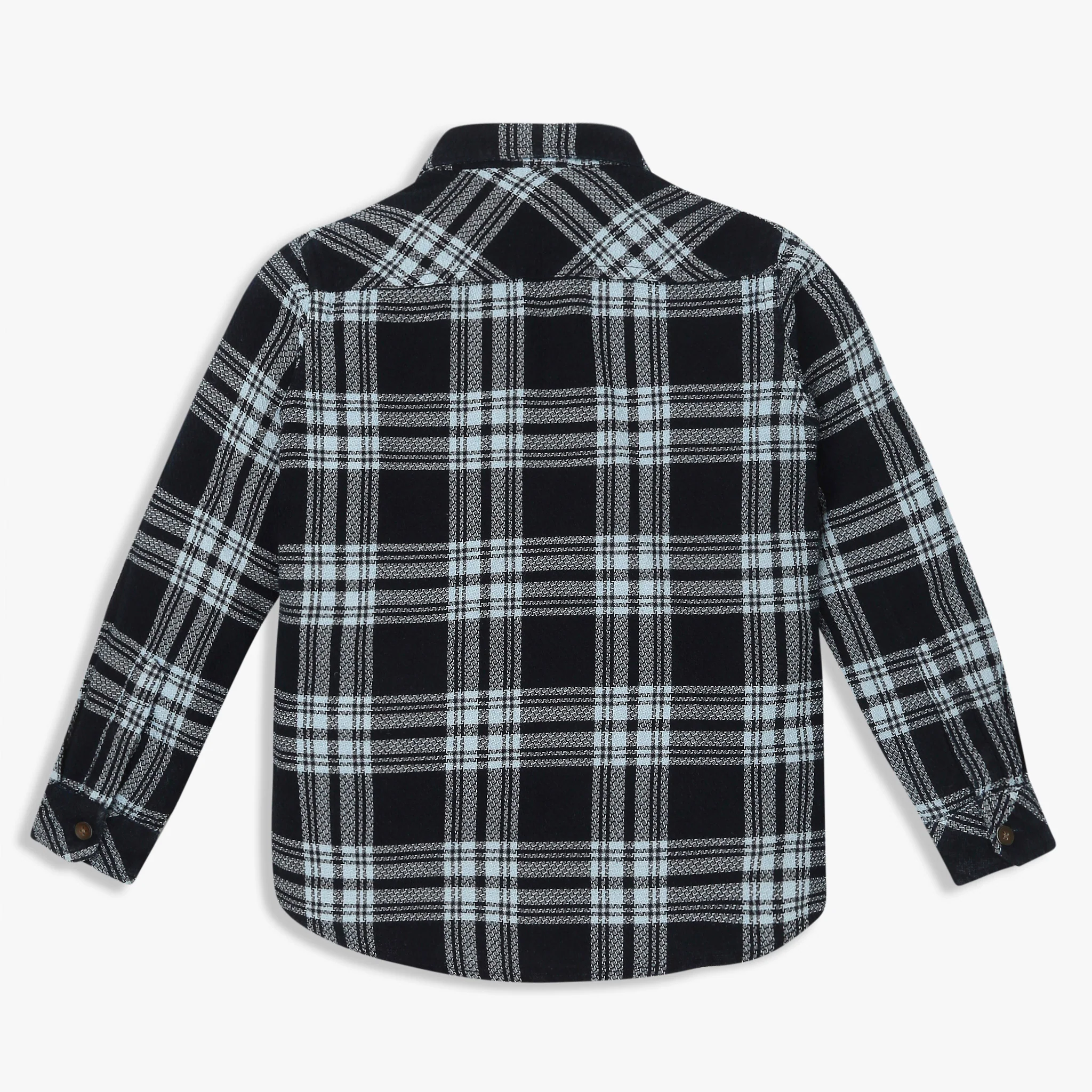 Cotton Checkered Shirt - Image 2