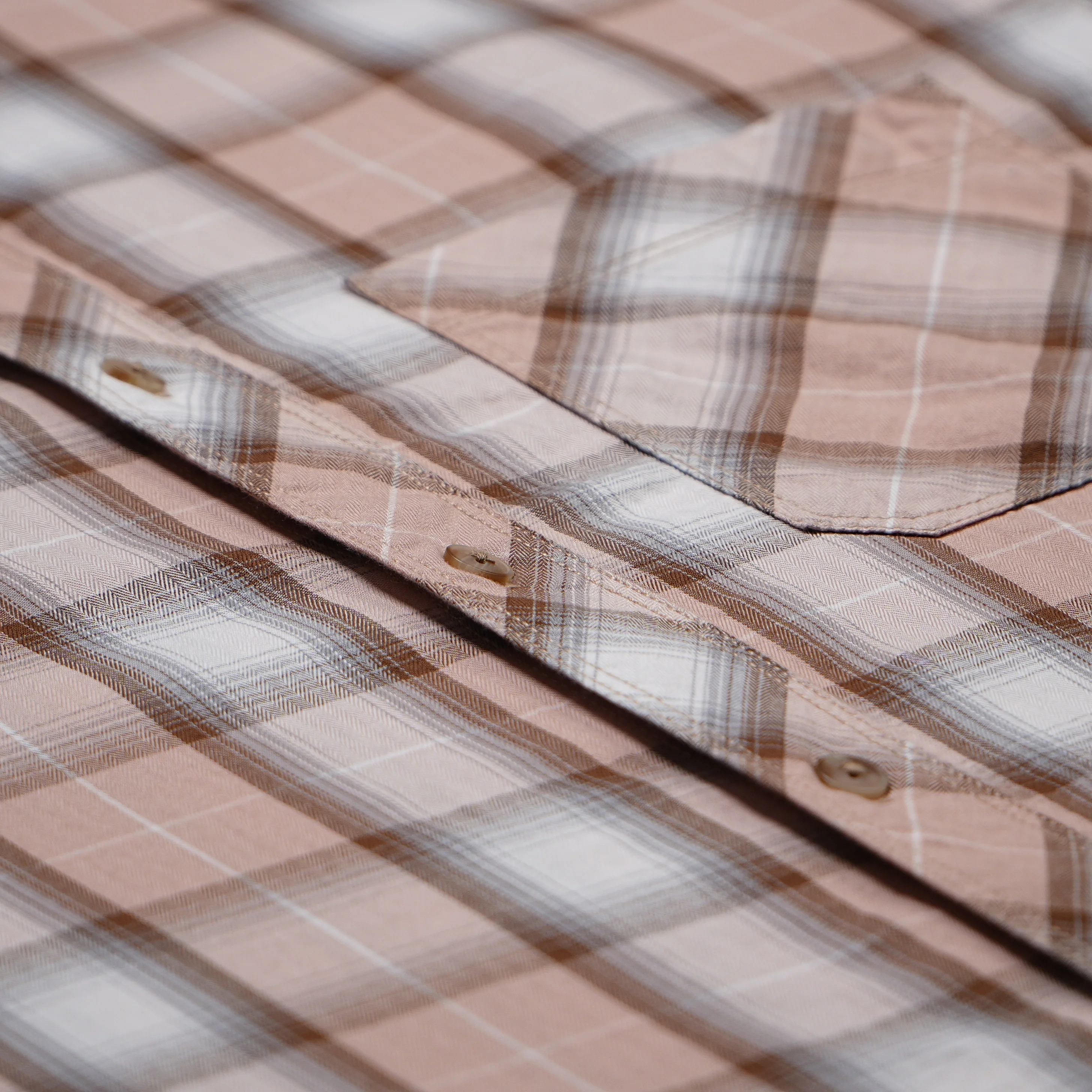 Cotton Checkered Shirt - Image 4
