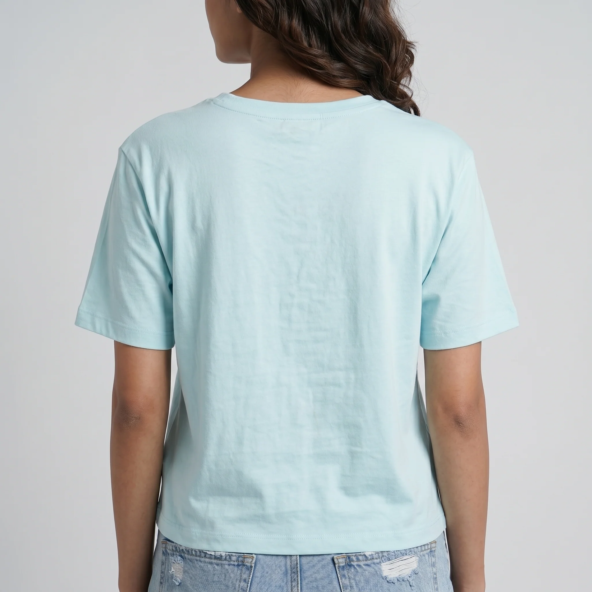 Cotton Crew Neck Graphic T-Shirt - Image 3