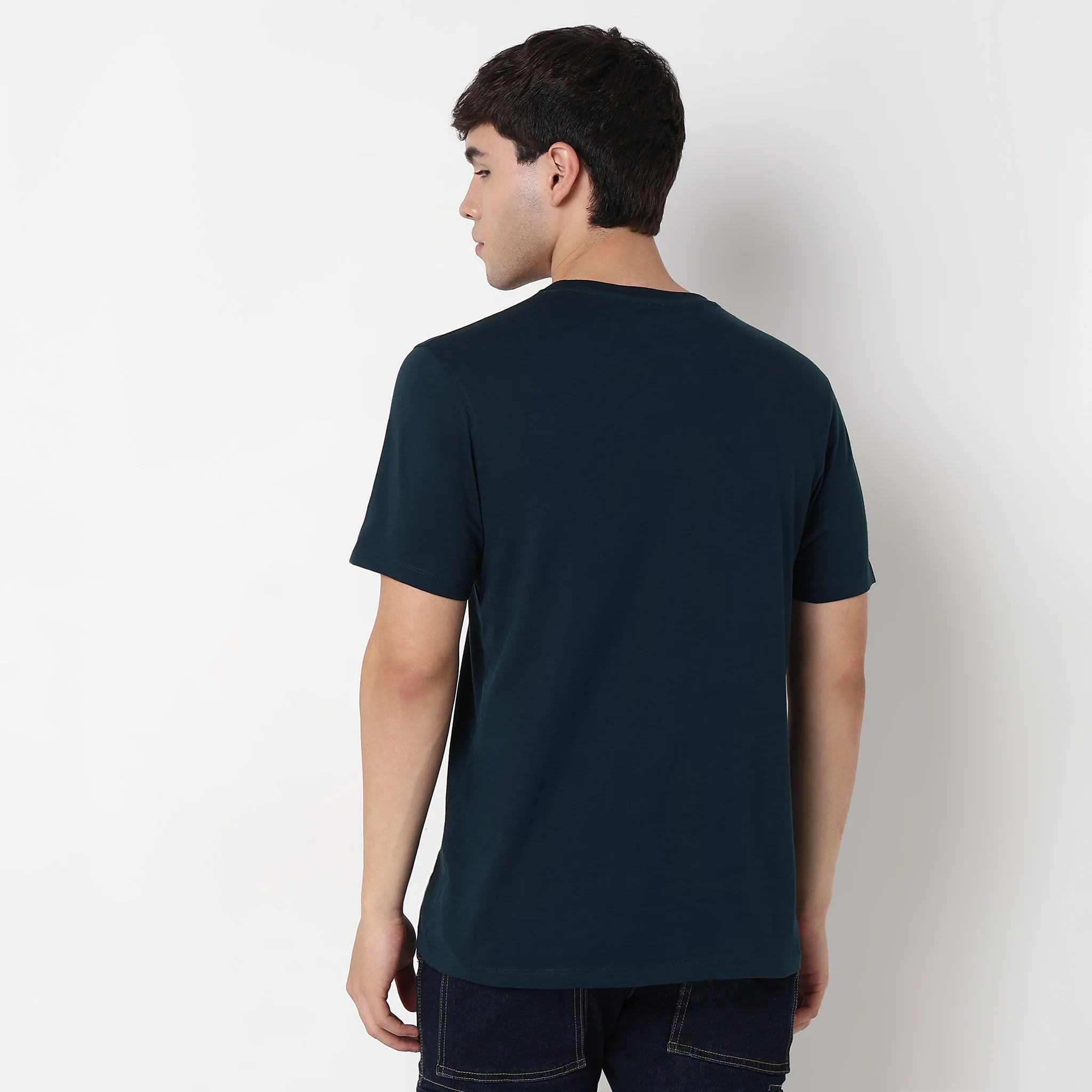 Cotton Crew Neck Graphitee - Image 3