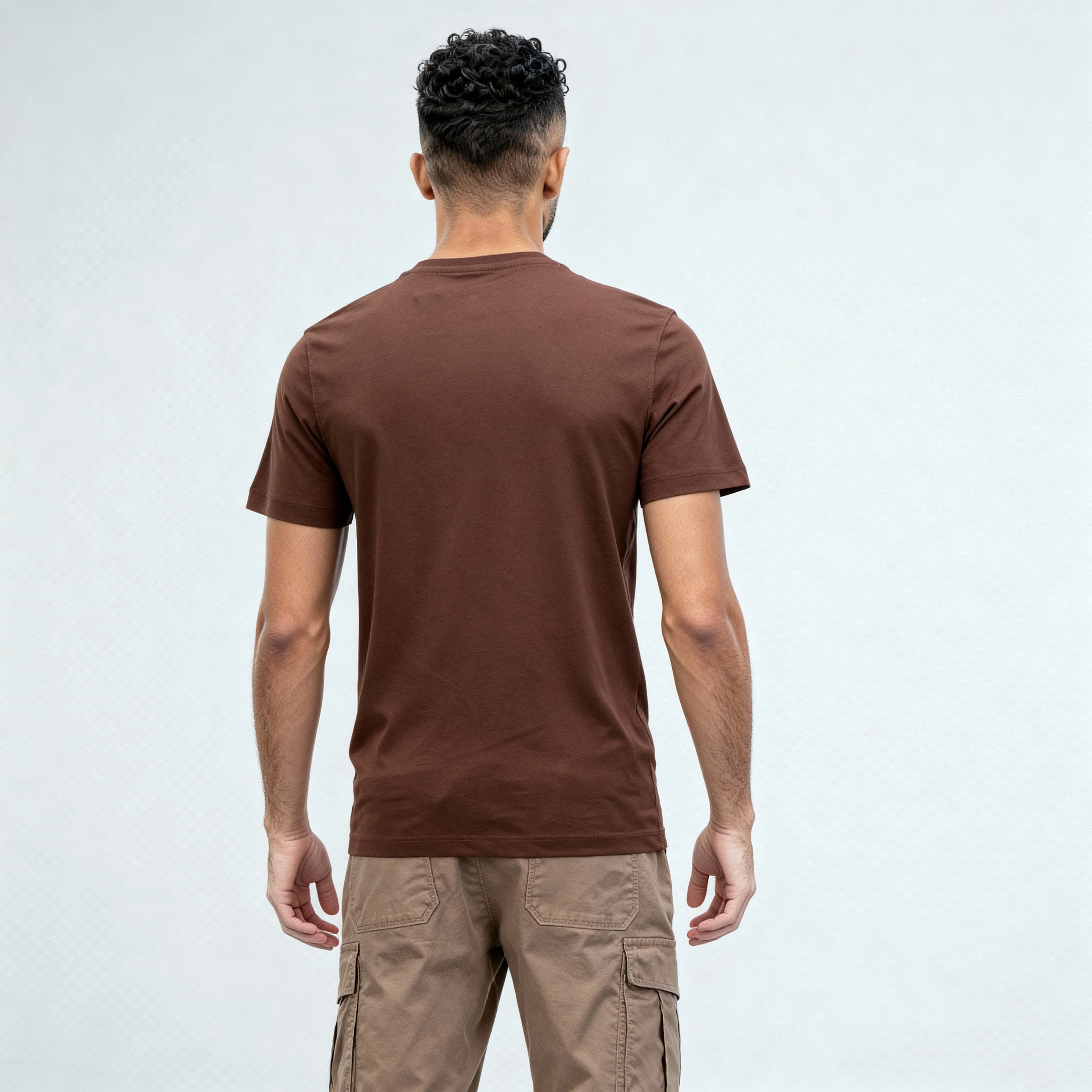 Cotton Crew Neck Graphitee - Image 3