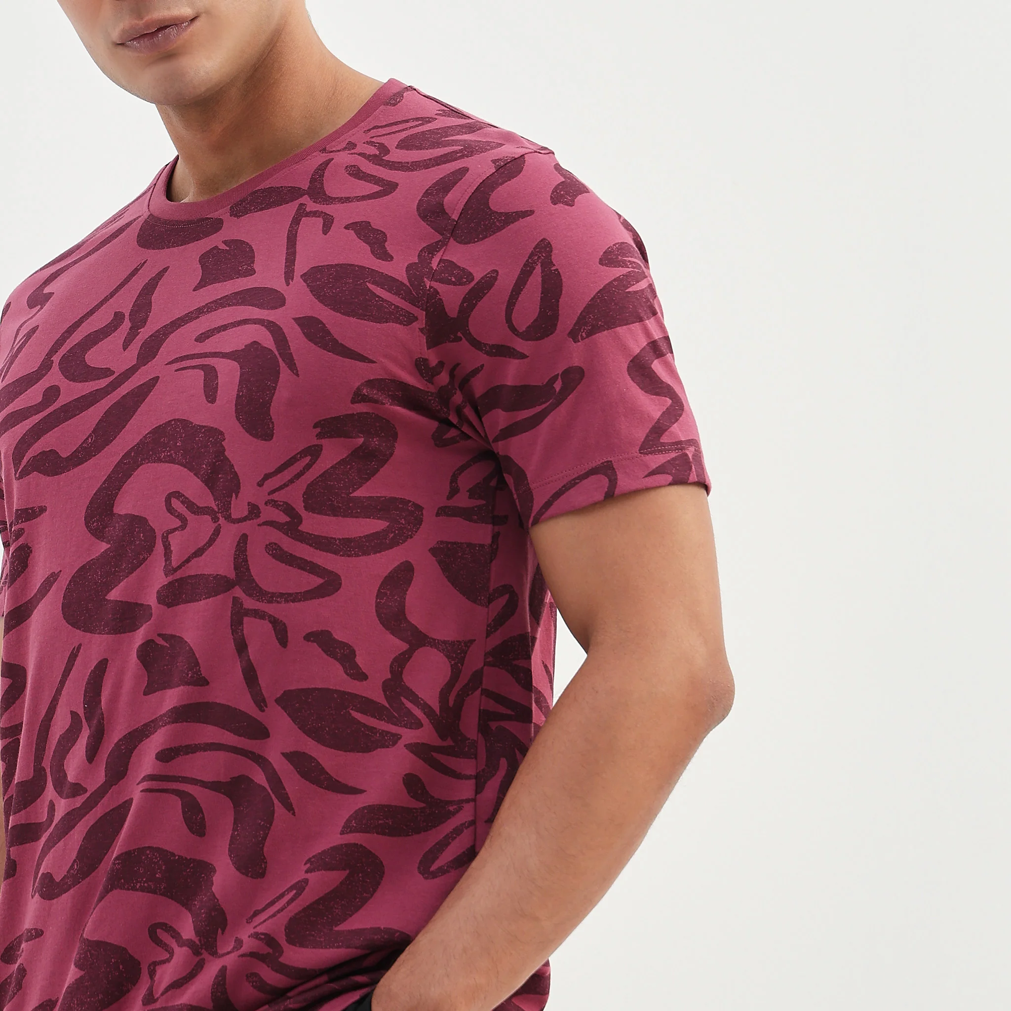 Cotton Crew Neck Graphitee - Image 4