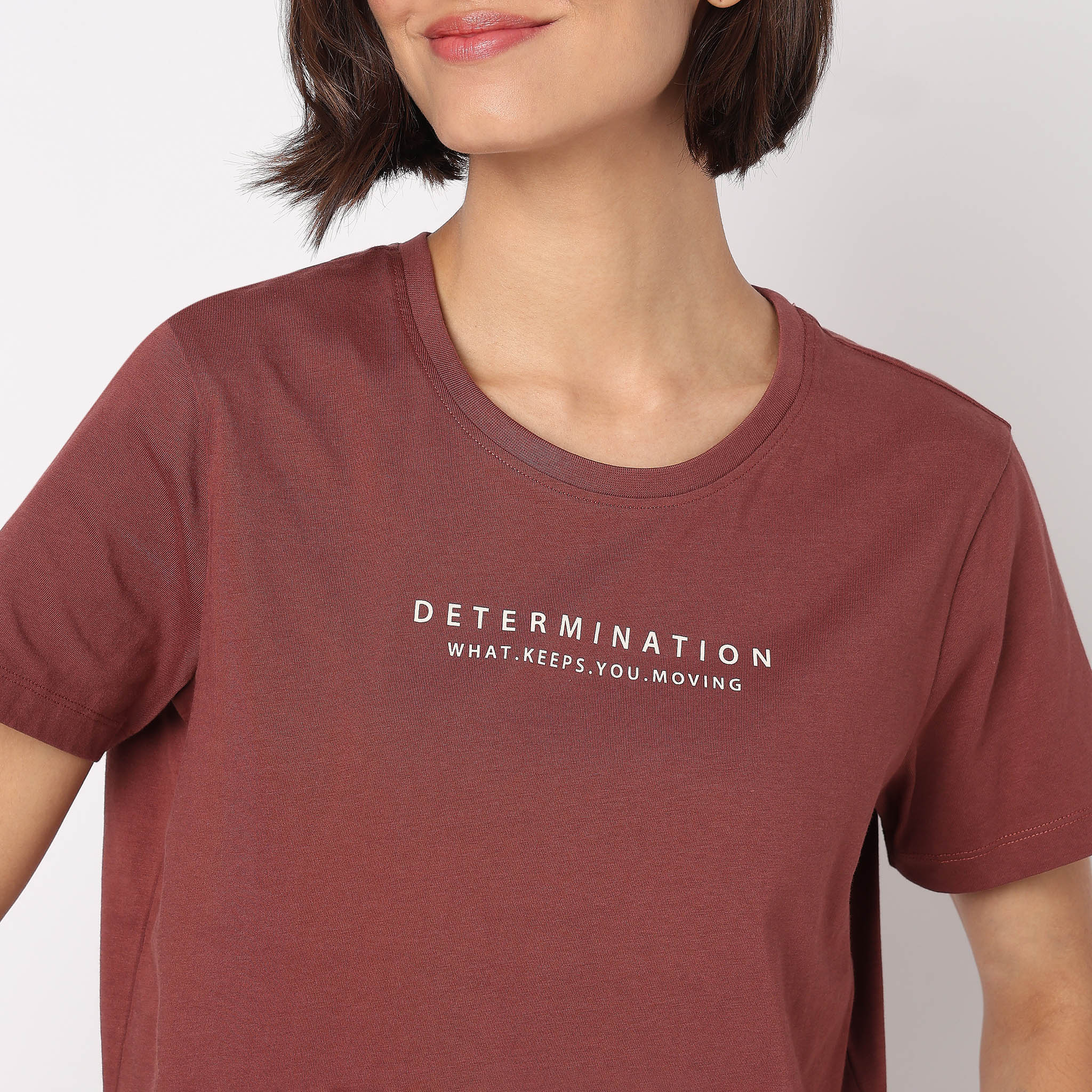 Cotton Crew Neck Graphitee - Image 4