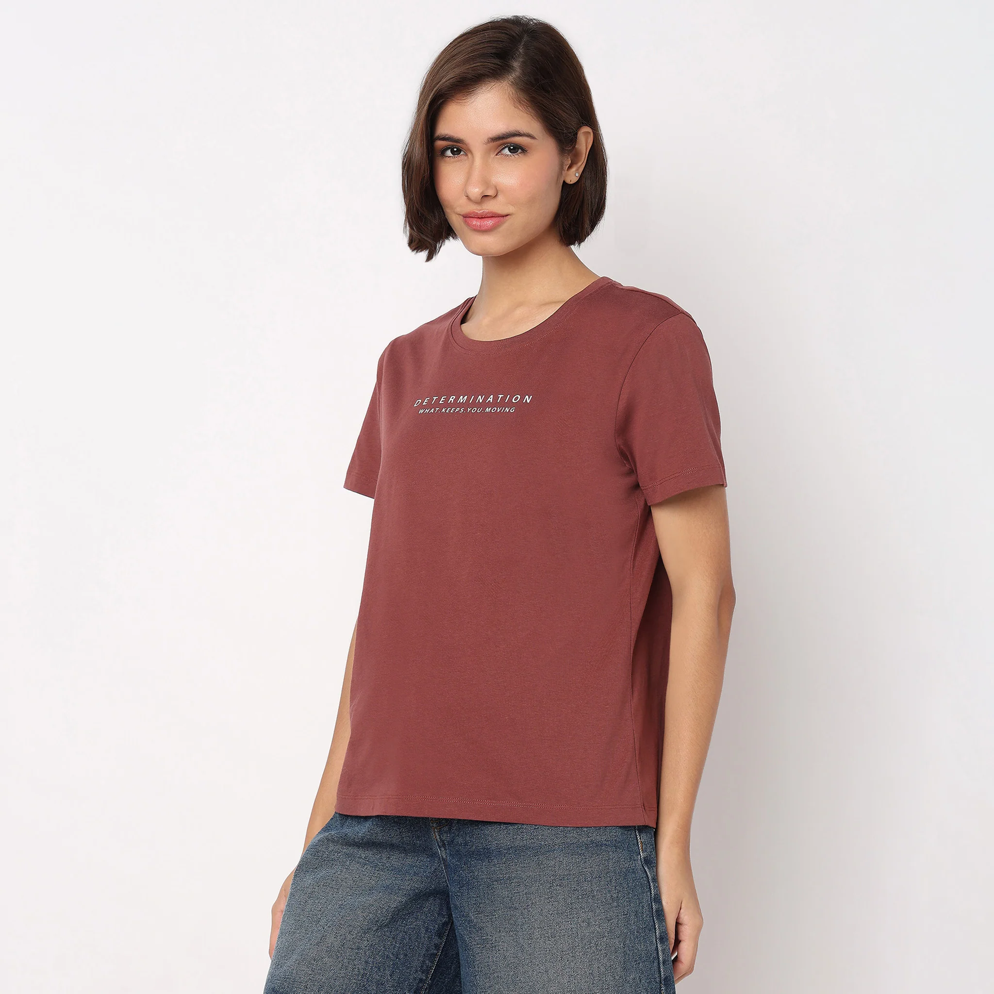 Cotton Crew Neck Graphitee - Image 5