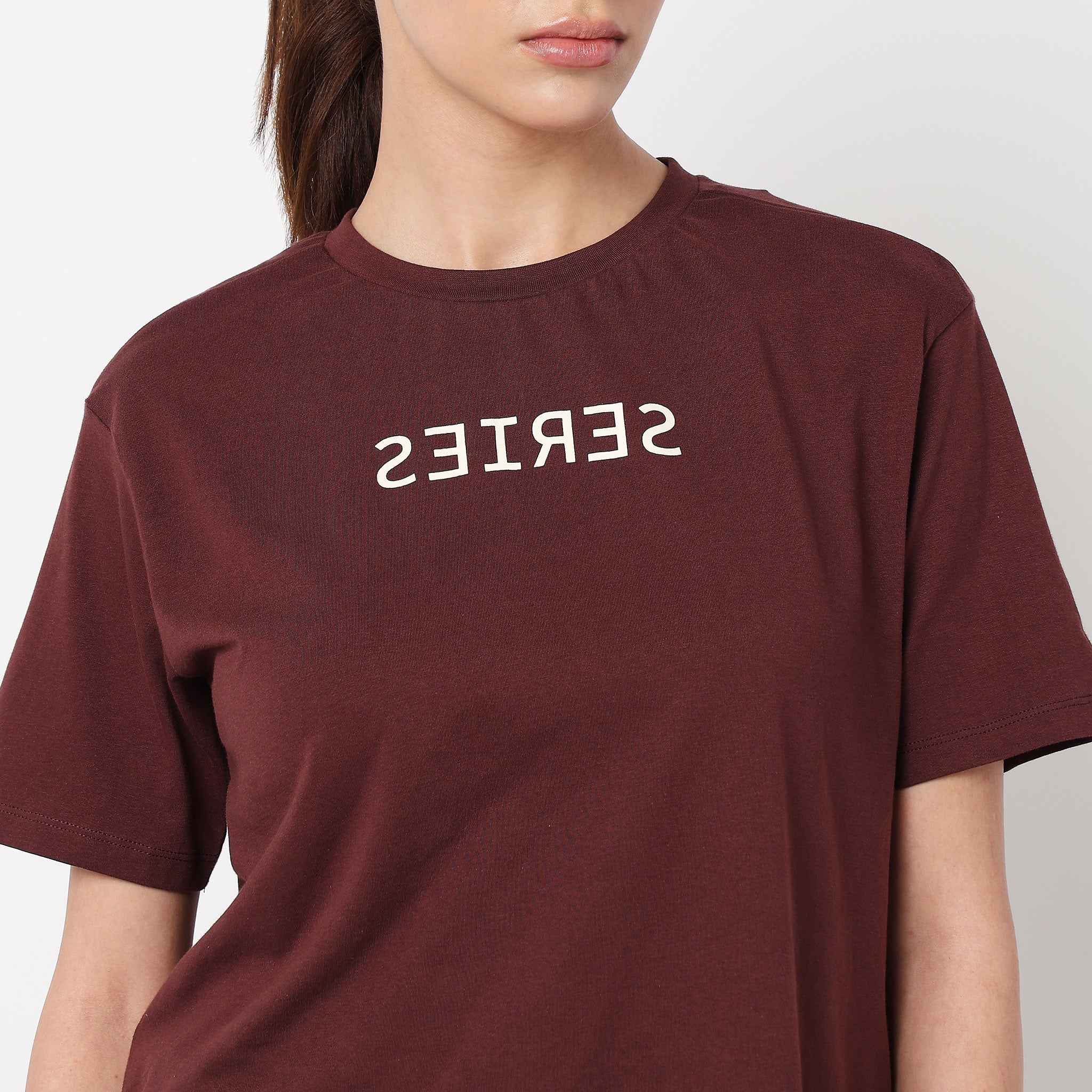Cotton Crew Neck Graphitee - Image 4