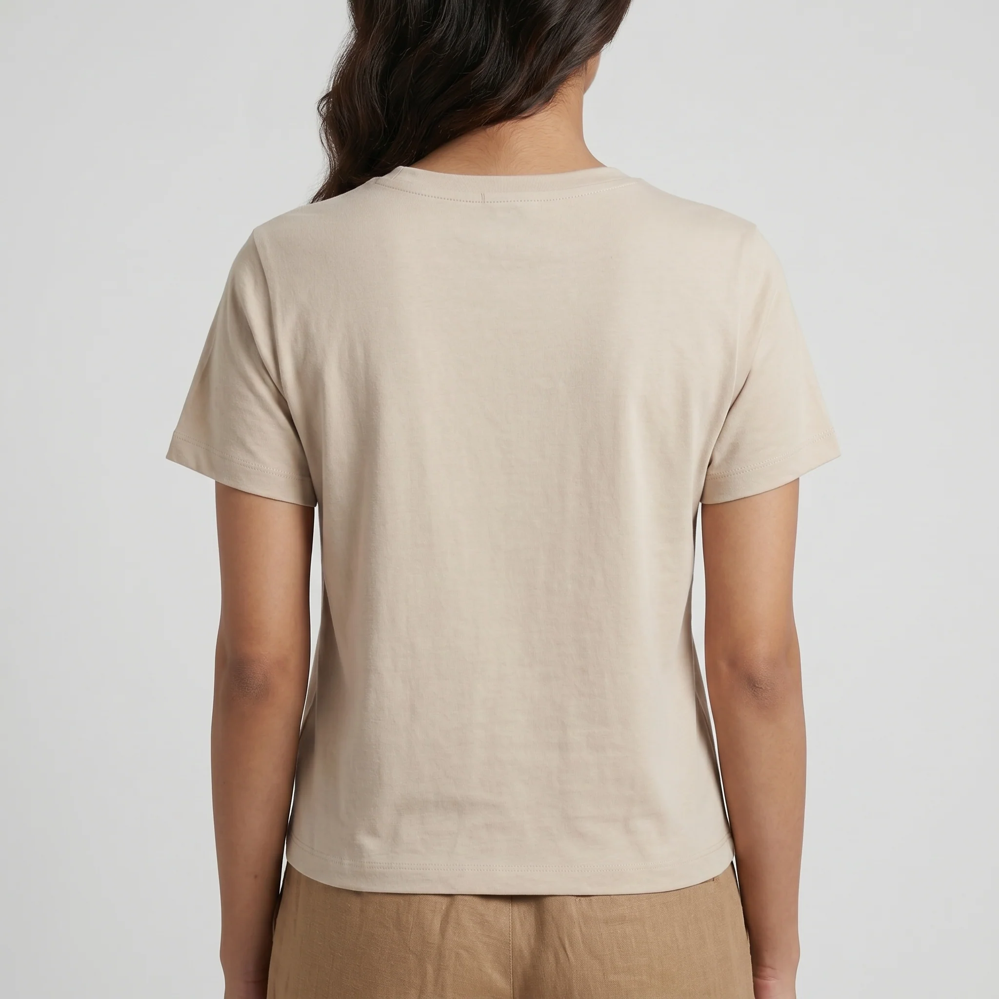 Cotton Crew Neck Graphitee - Image 3