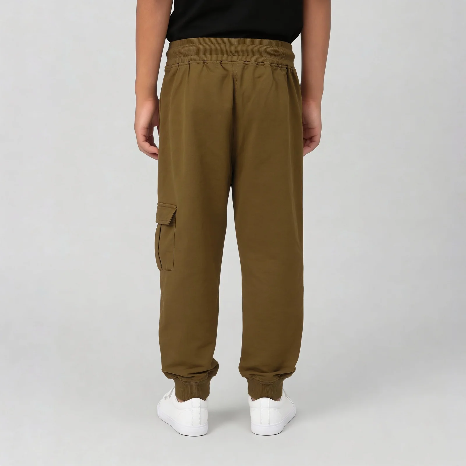 Boys Cotton Cut and Sew Joggers - Image 2