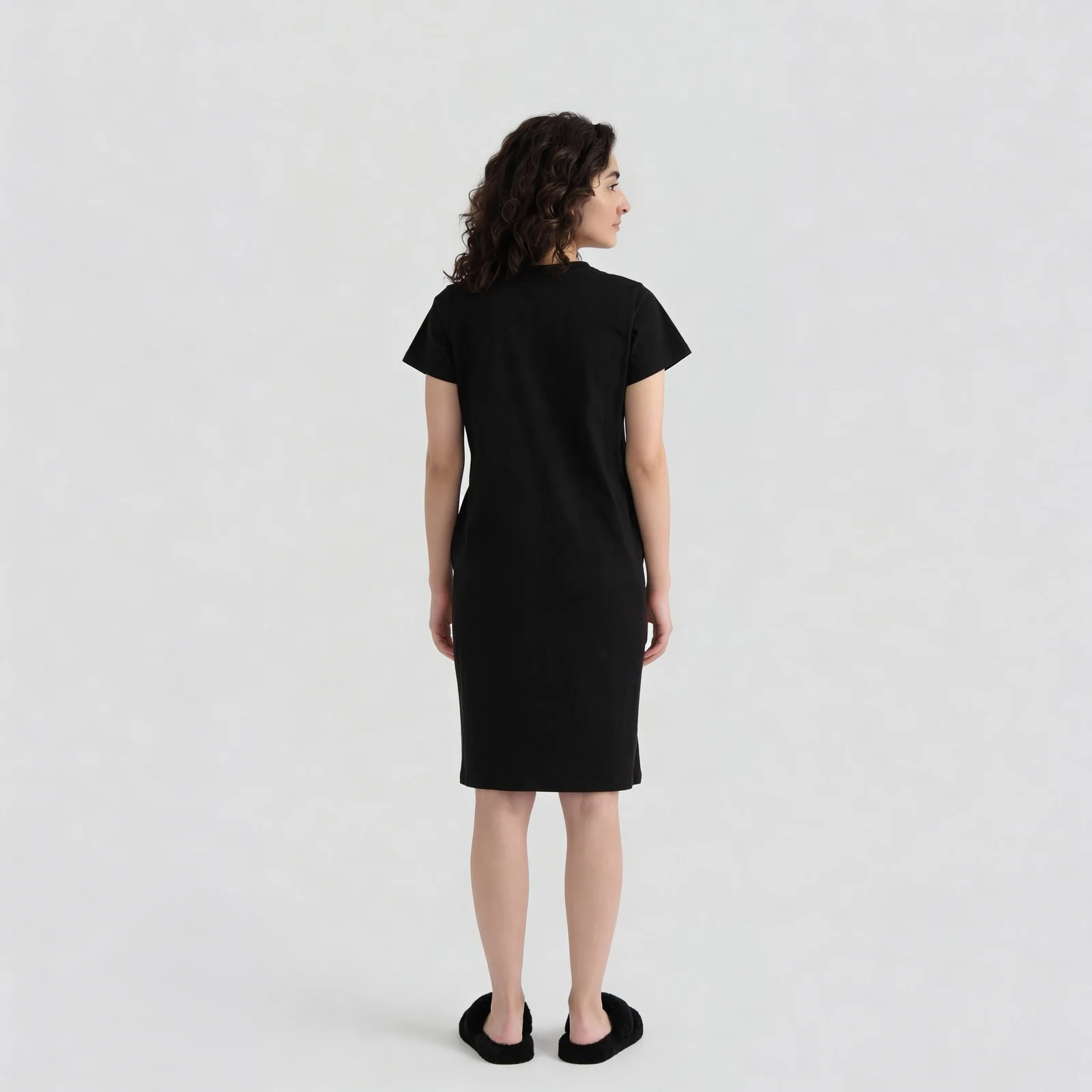Cotton Graphic Short Gown - Image 3