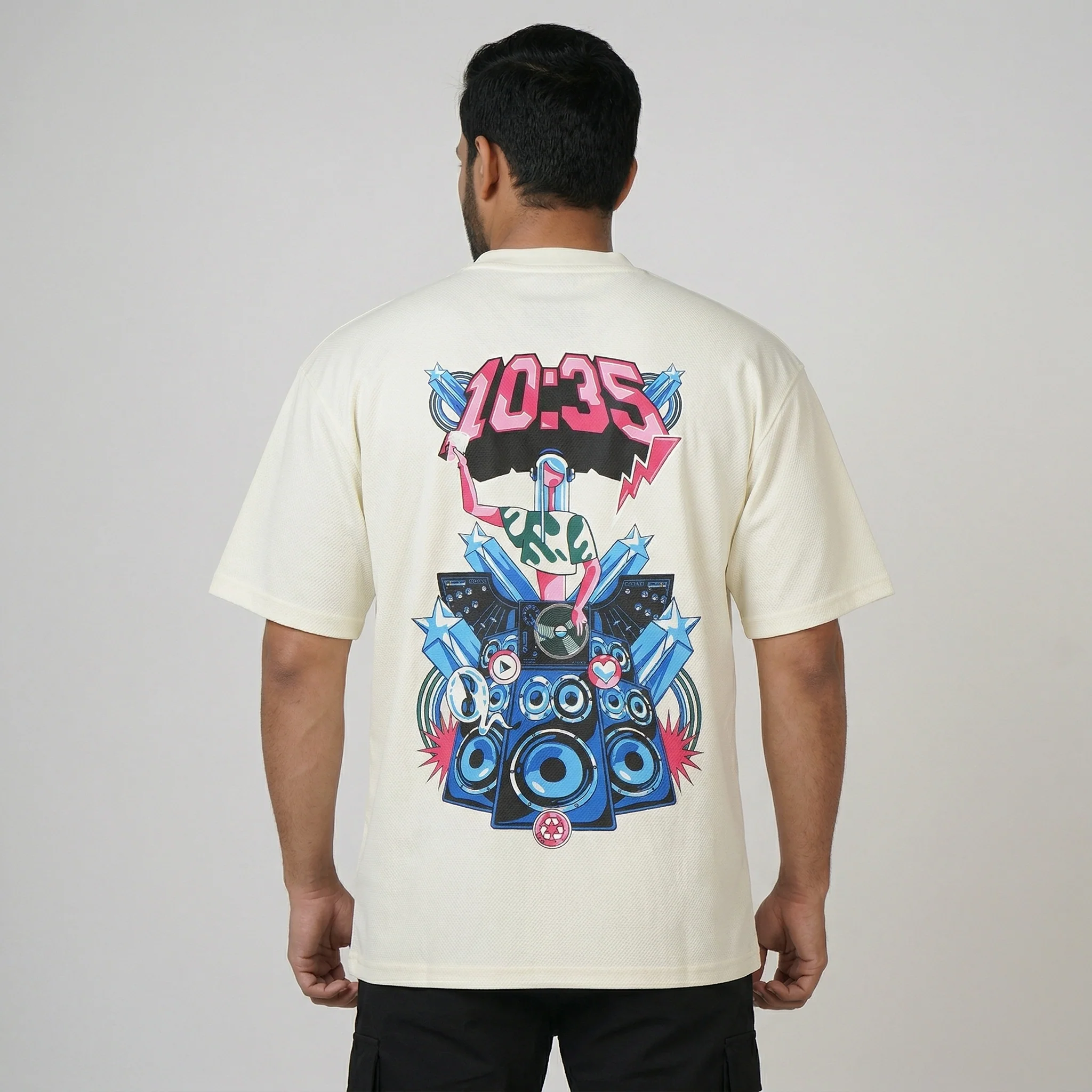 Cotton Graphic Oversize T-Shirt - Image 3