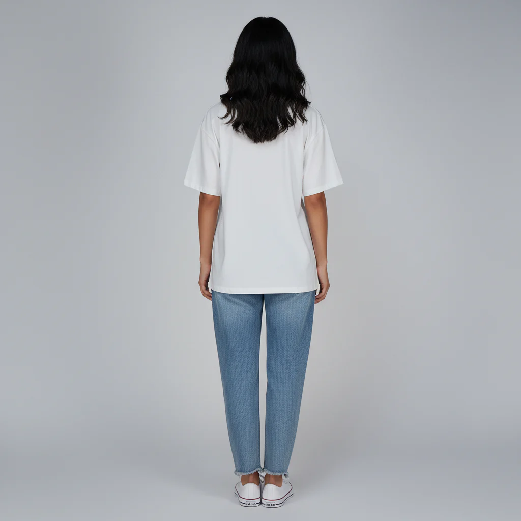 Cotton Graphic Oversize T-Shirt - Image 3