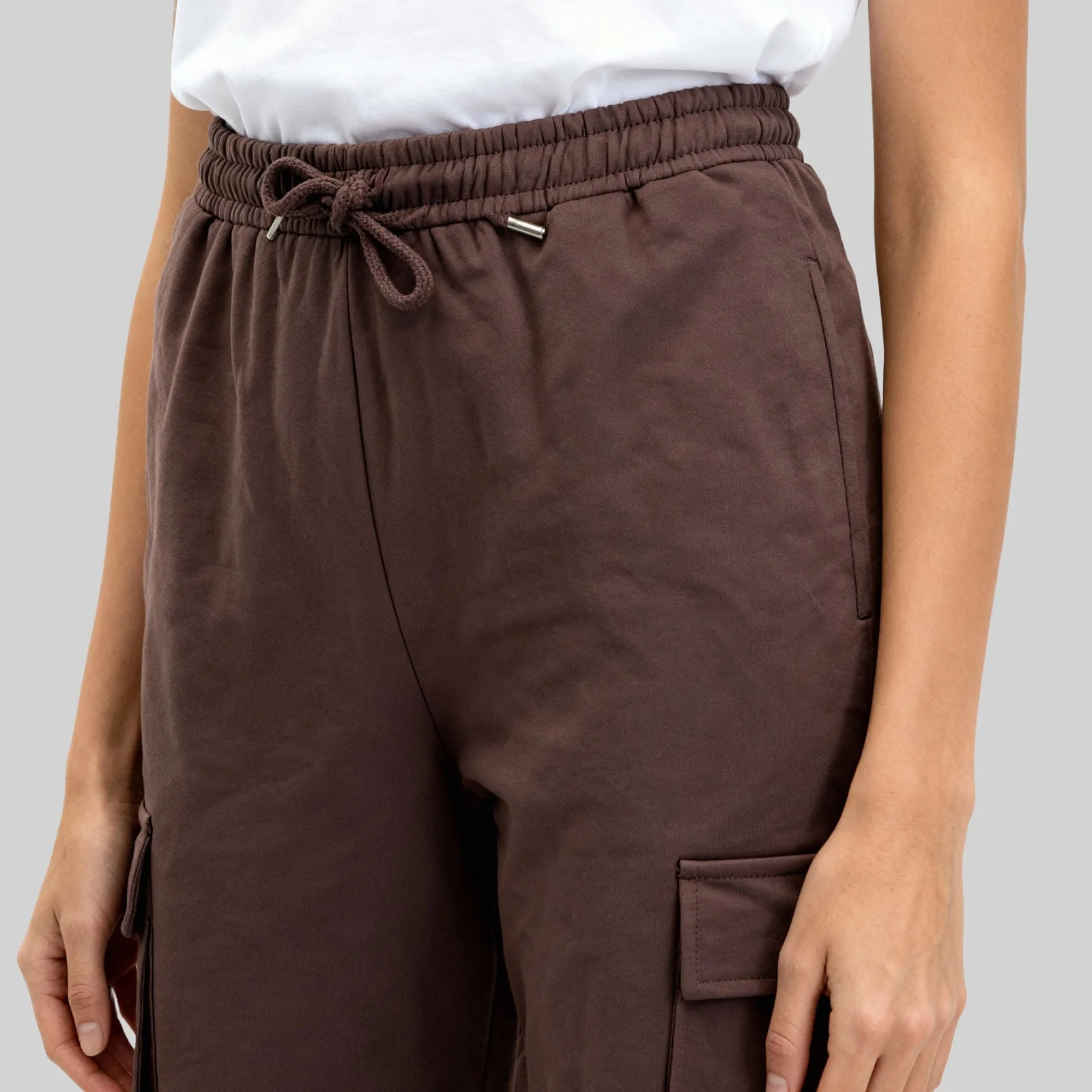 Cotton High Rise Joggers - Image 9