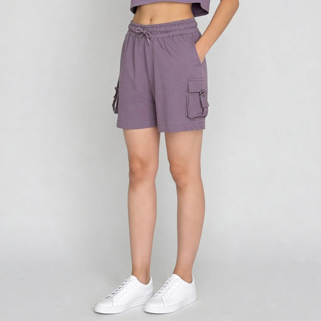 Cotton High Rise Shorts - Image 10