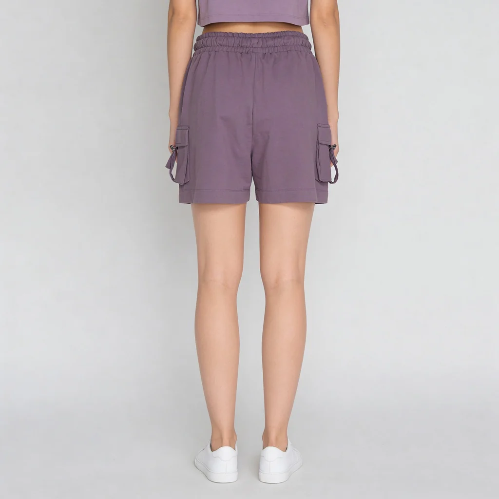 Cotton High Rise Shorts - Image 8