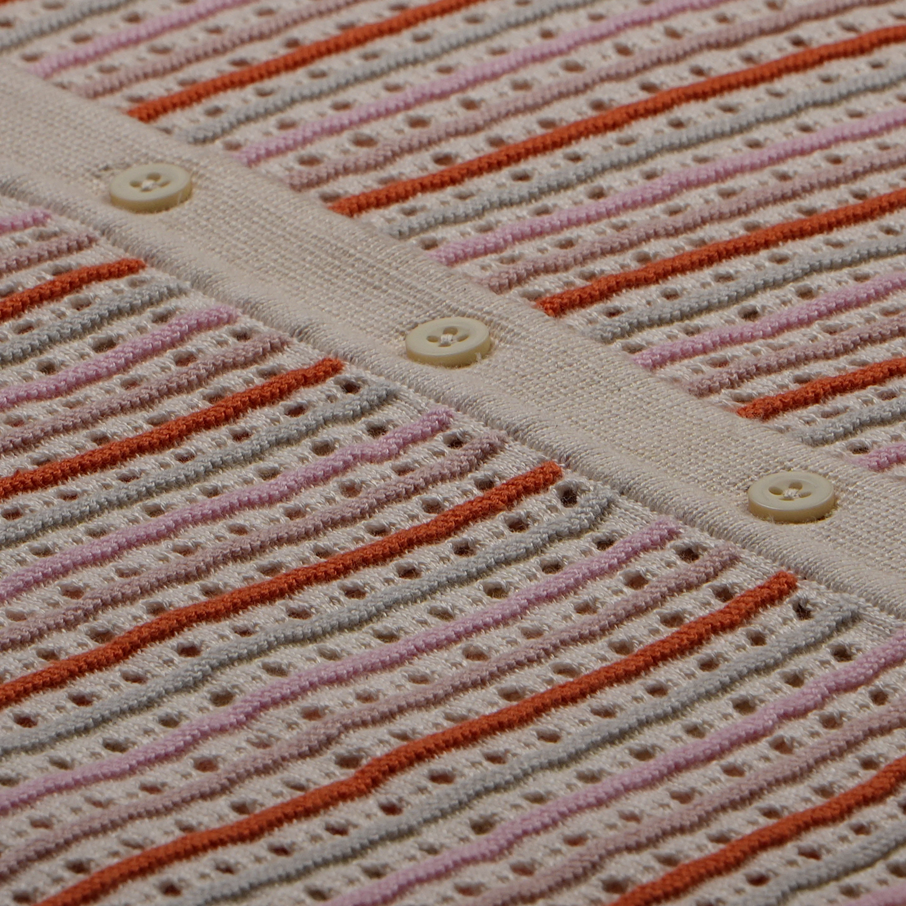 Cotton Knitted Striped T-Shirt - Image 4