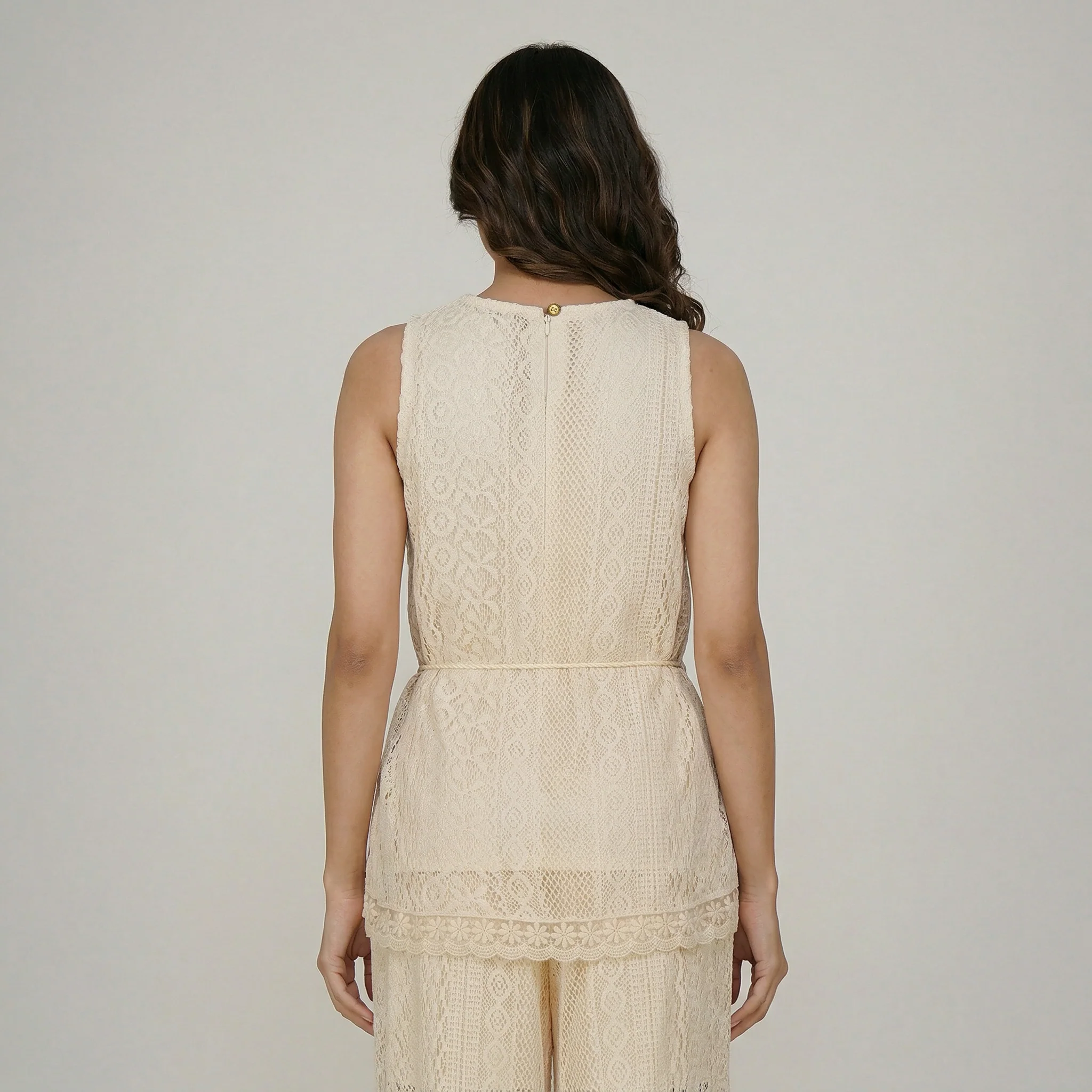 Cotton Lace Tunic - Image 3
