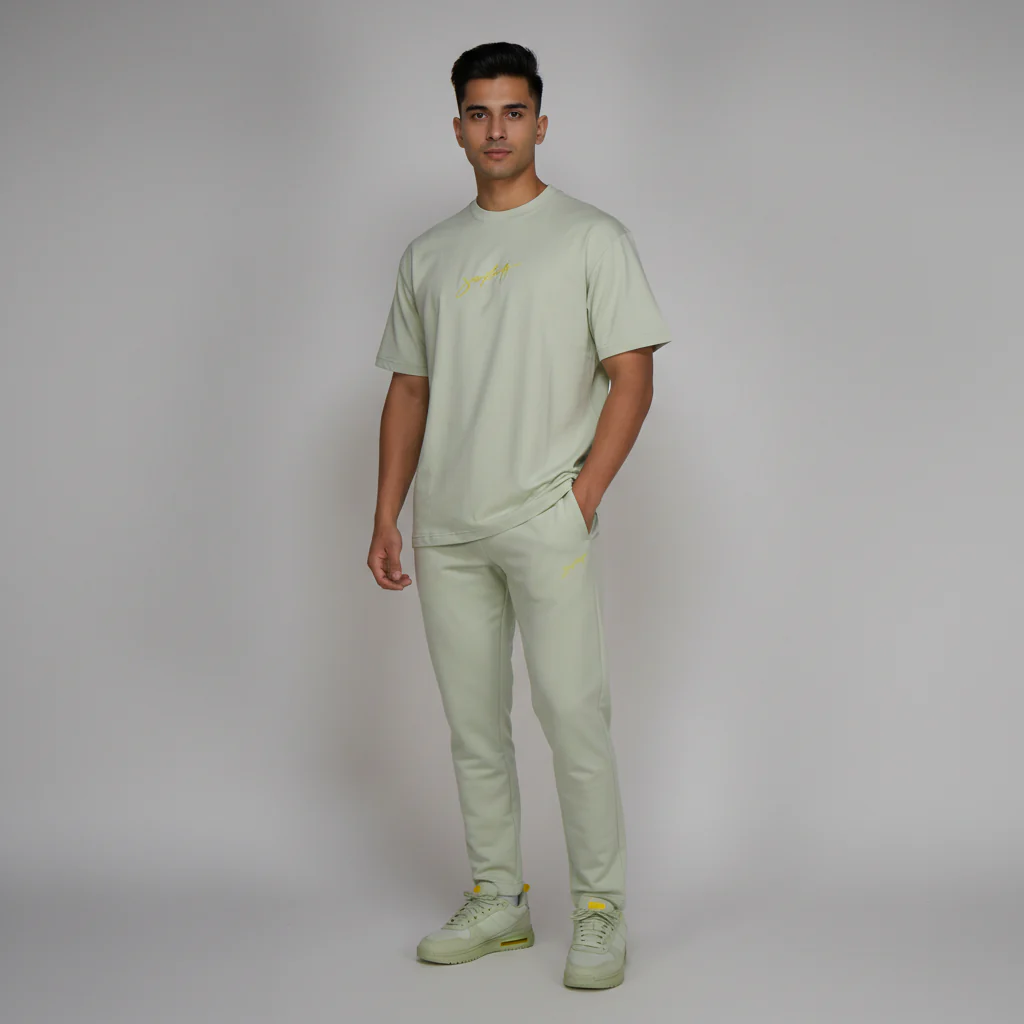 Cotton Oversize Graphic Slogan T-Shirt