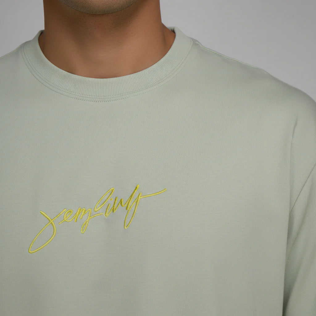 Cotton Oversize Graphic Slogan T-Shirt - Image 4