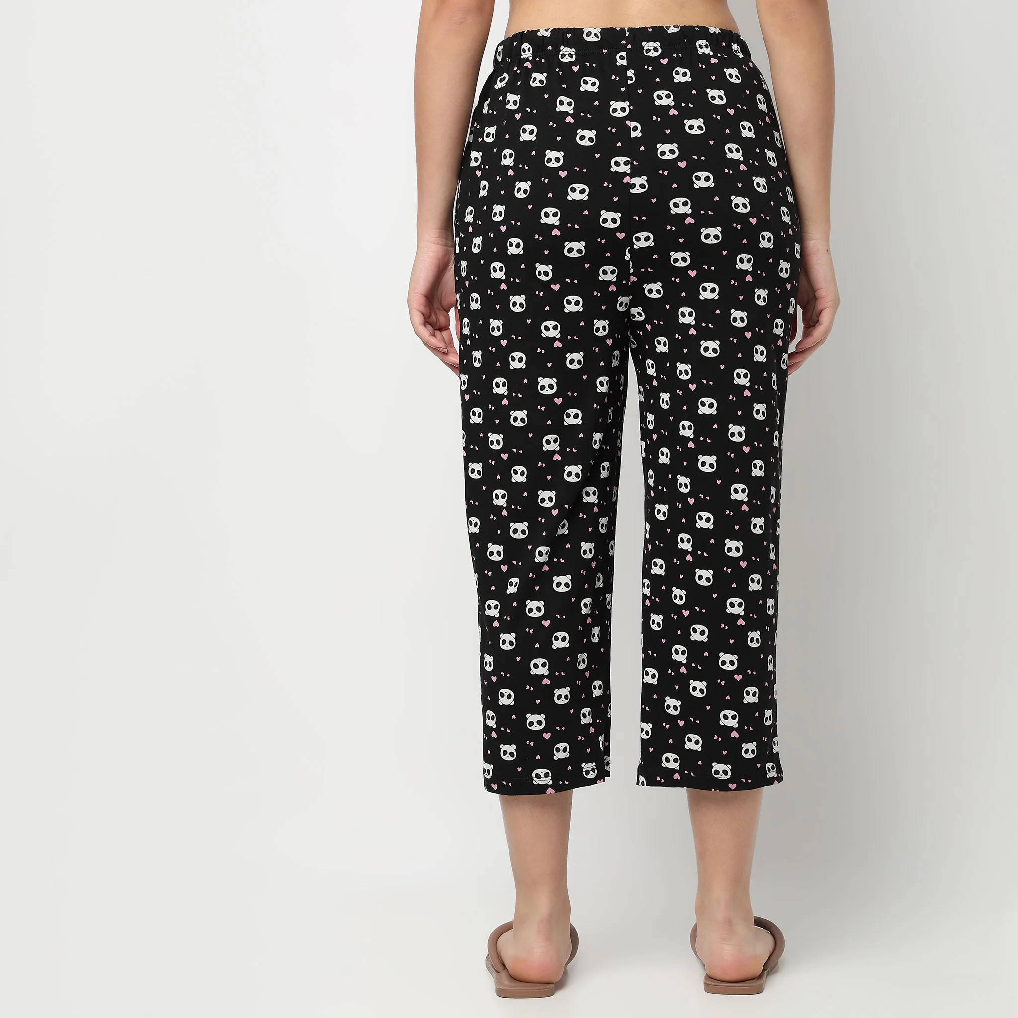Cotton Printed Core Capri - Image 3