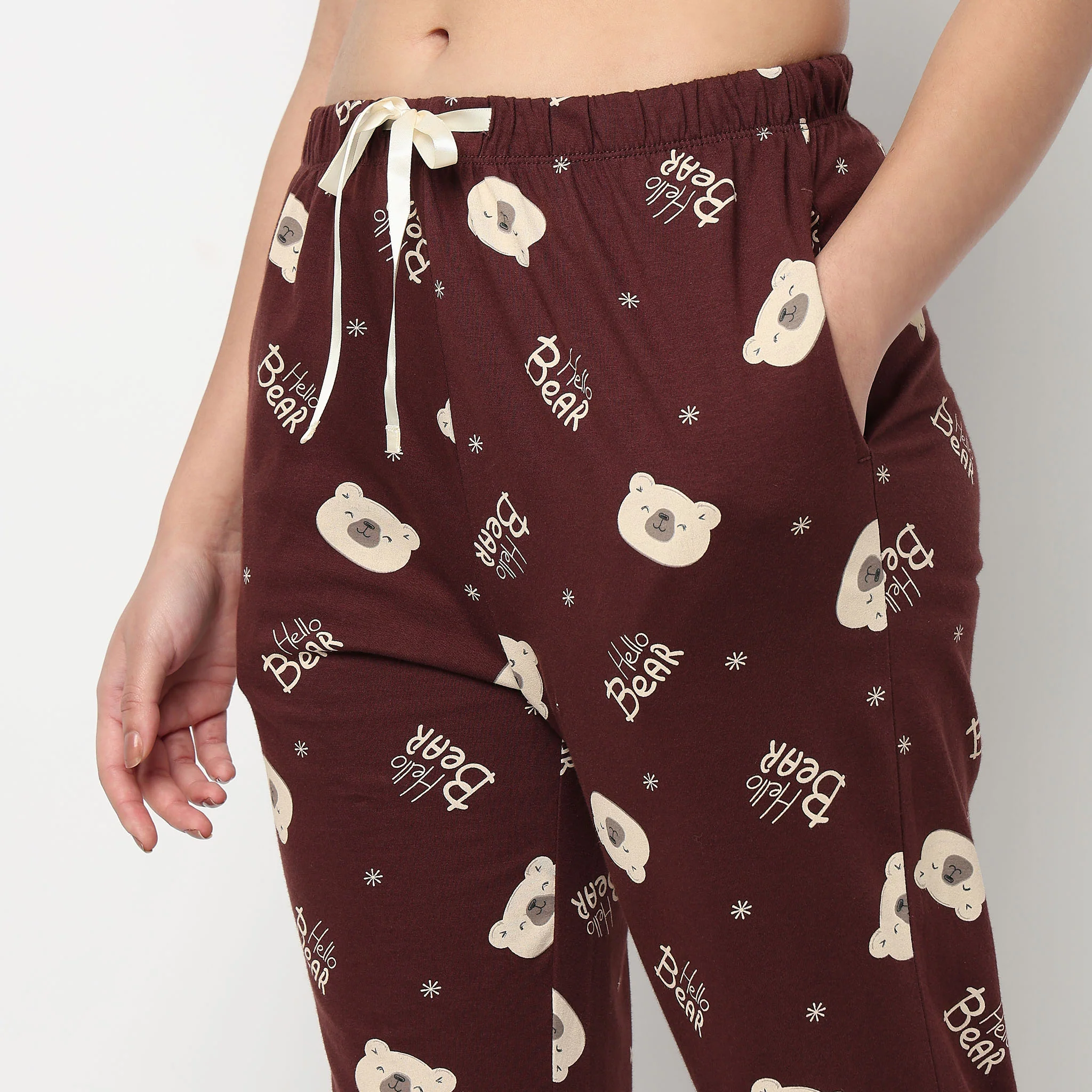Cotton Printed Lounge Pyjamas - Image 4