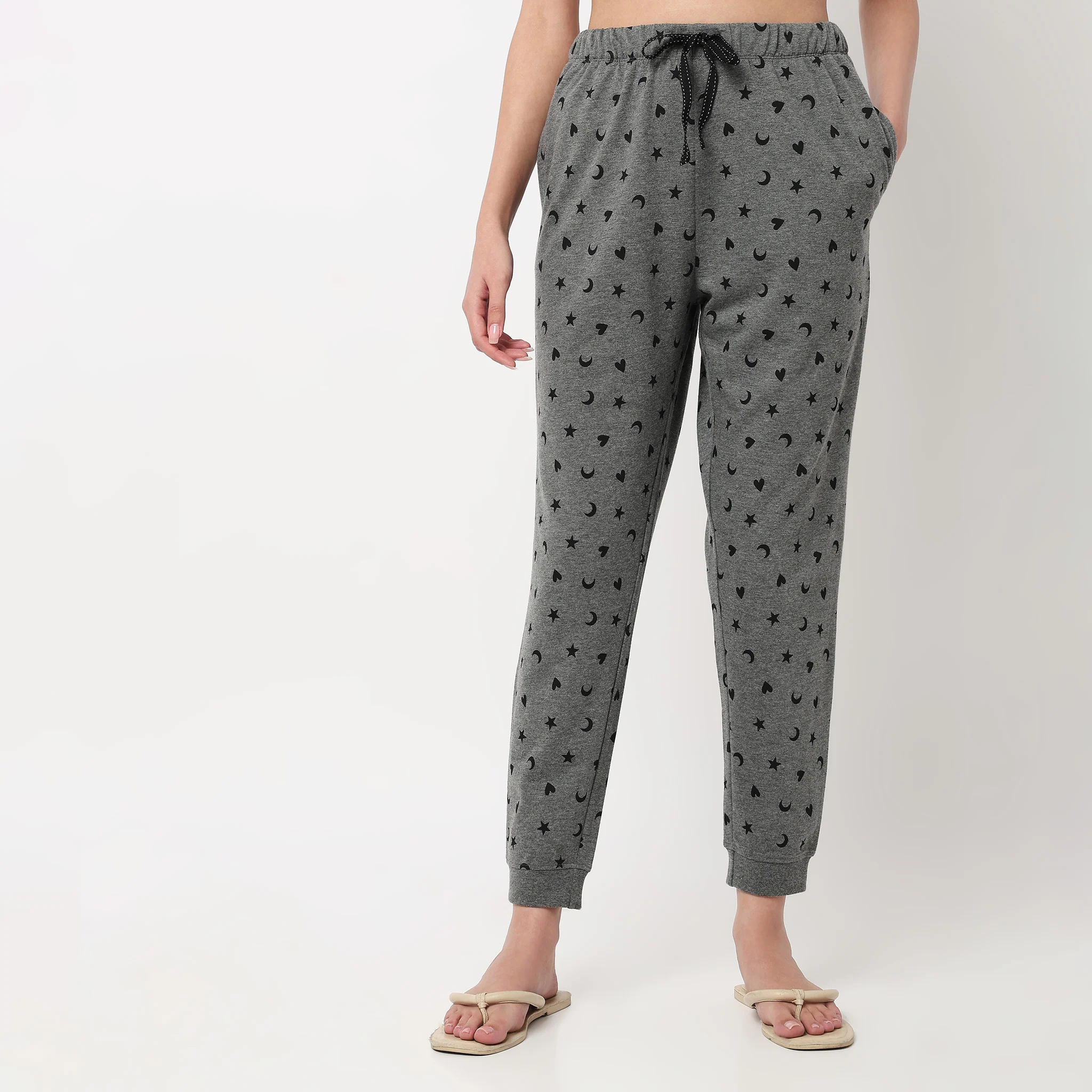 Cotton Printed Lounge Pyjamas - Image 2