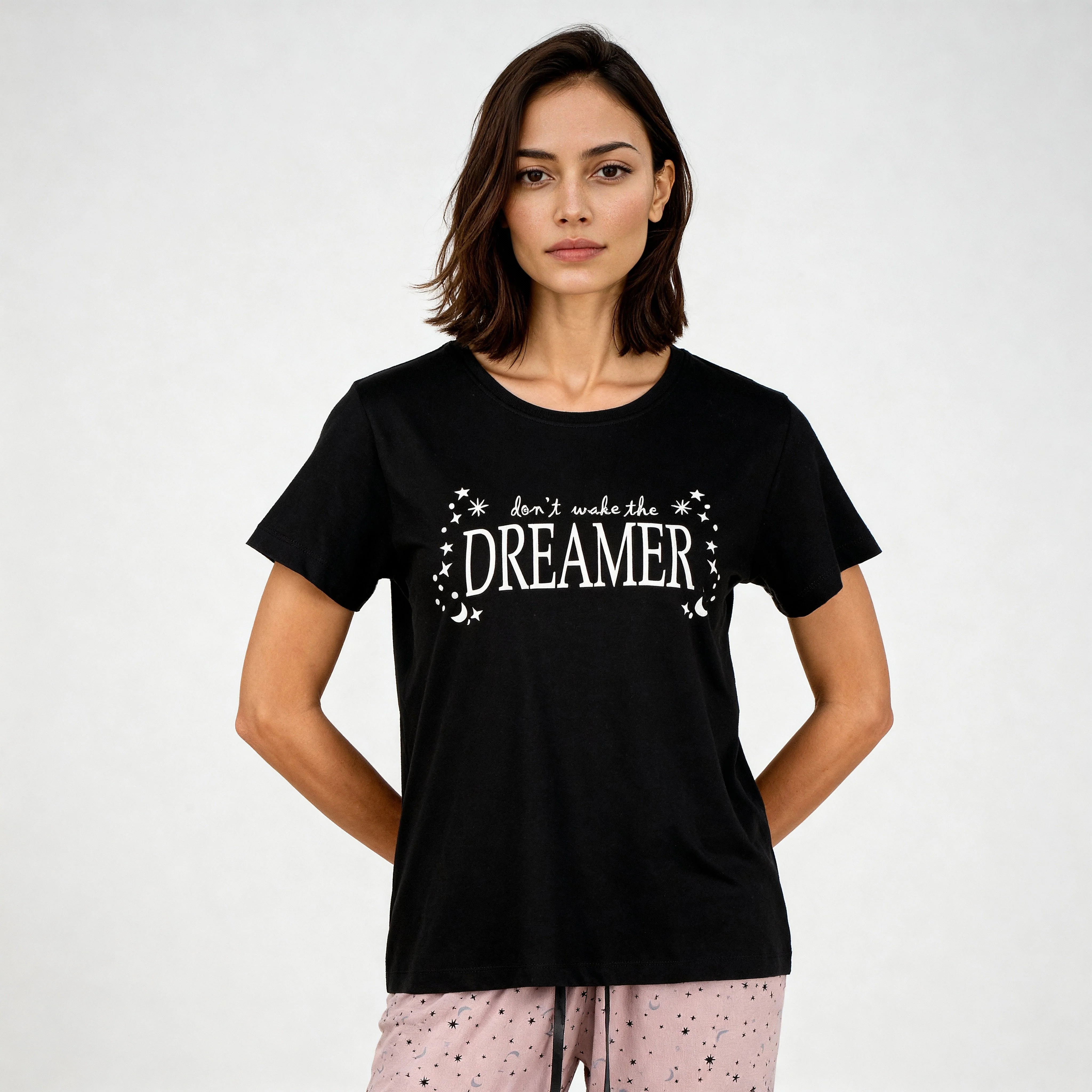 Cotton Printed Lounge T-Shirt - Image 2