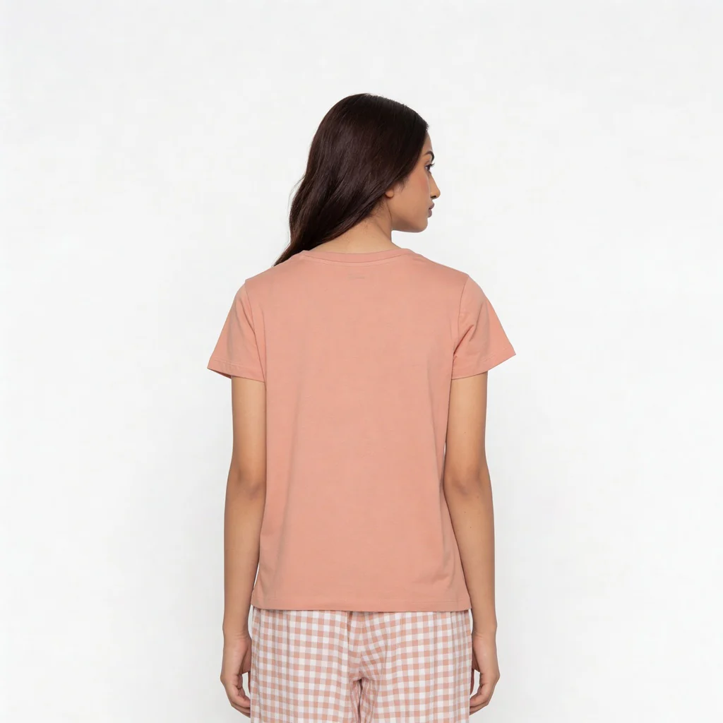 Cotton Printed Lounge T-Shirt - Image 3
