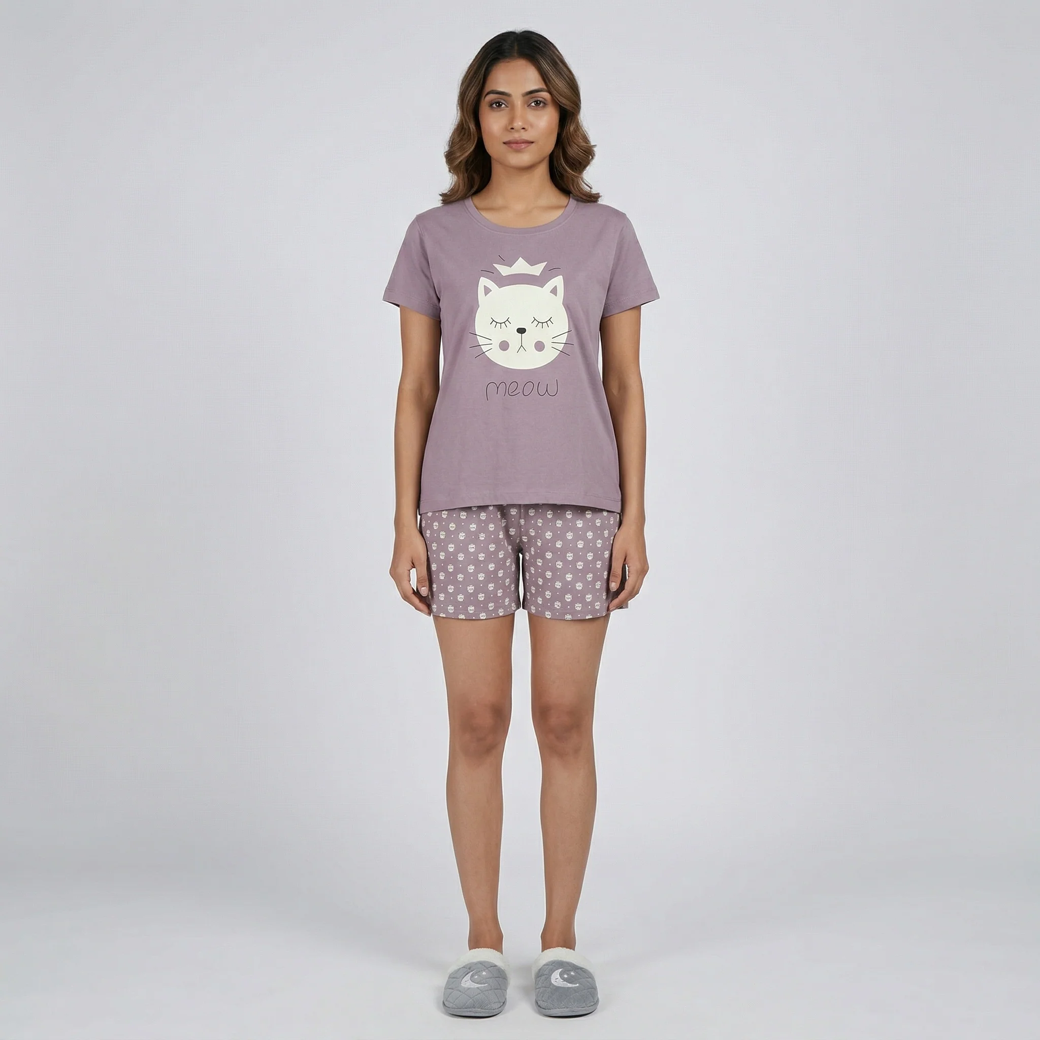 Cotton Printed Lounge T-Shirt