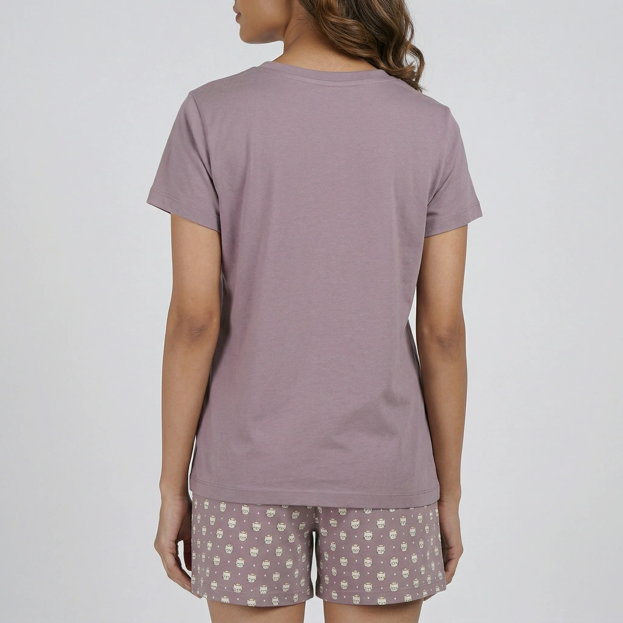 Cotton Printed Lounge T-Shirt - Image 3