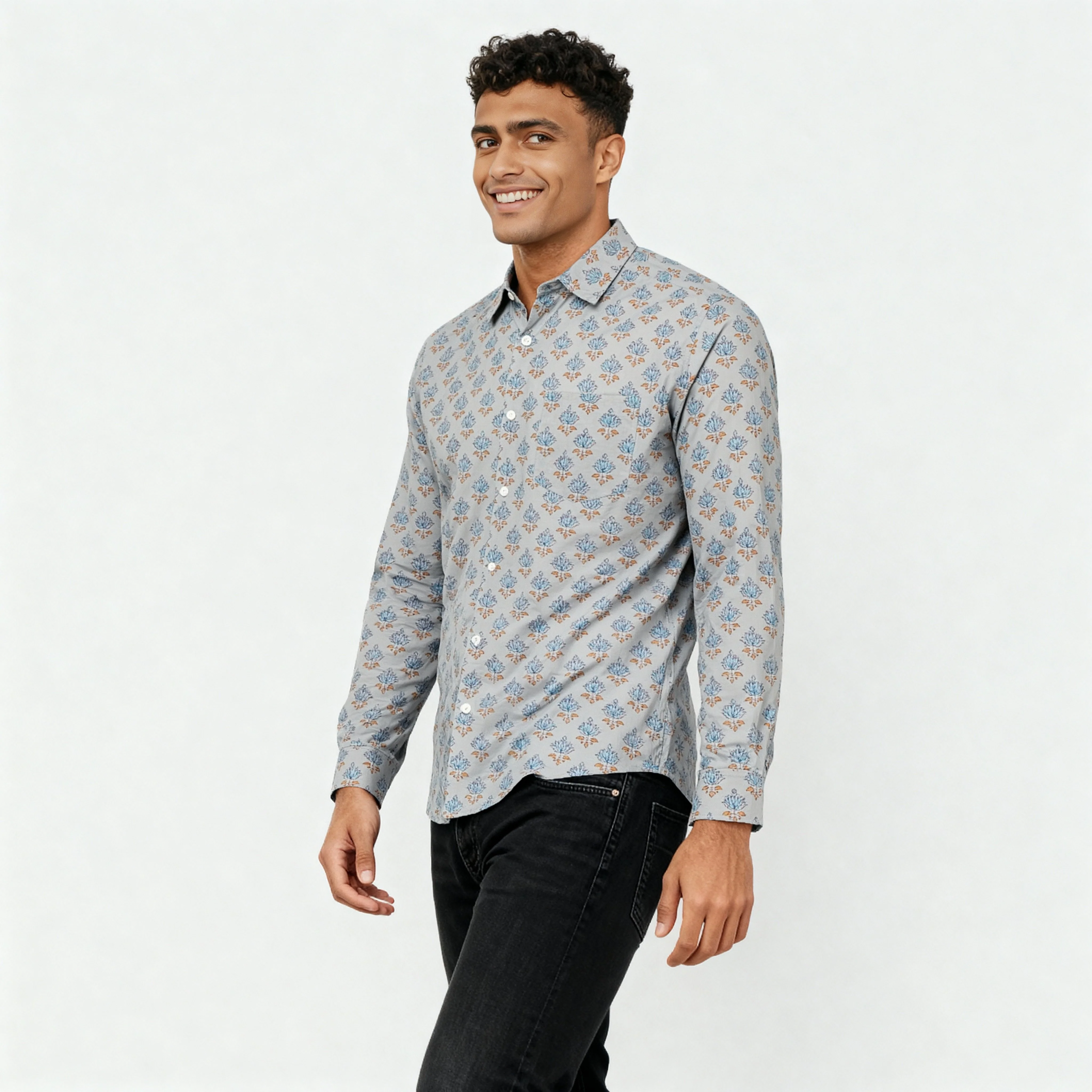 Cotton Printed Shirt - Image 5