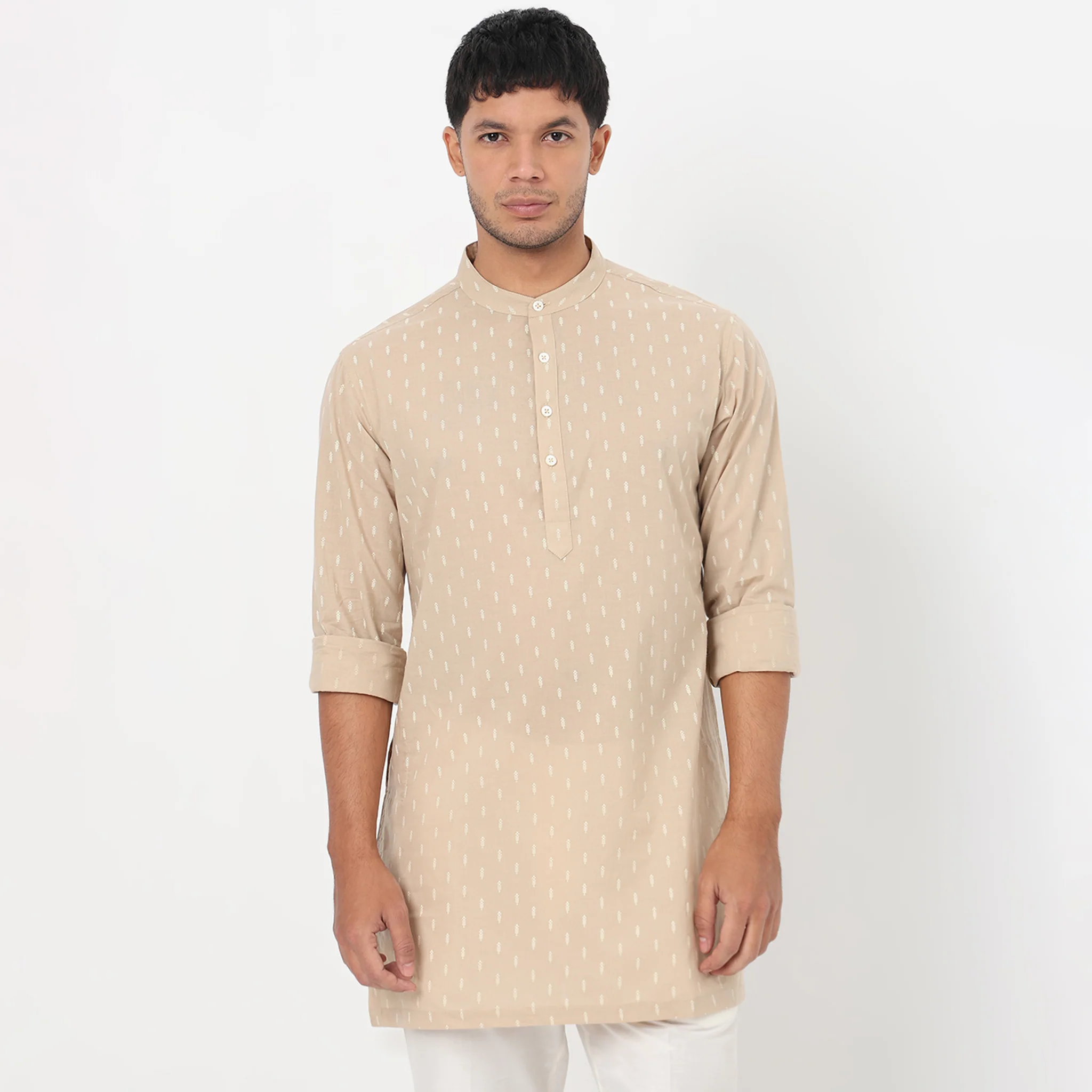 Cotton Printed Short Kurta - Image 2