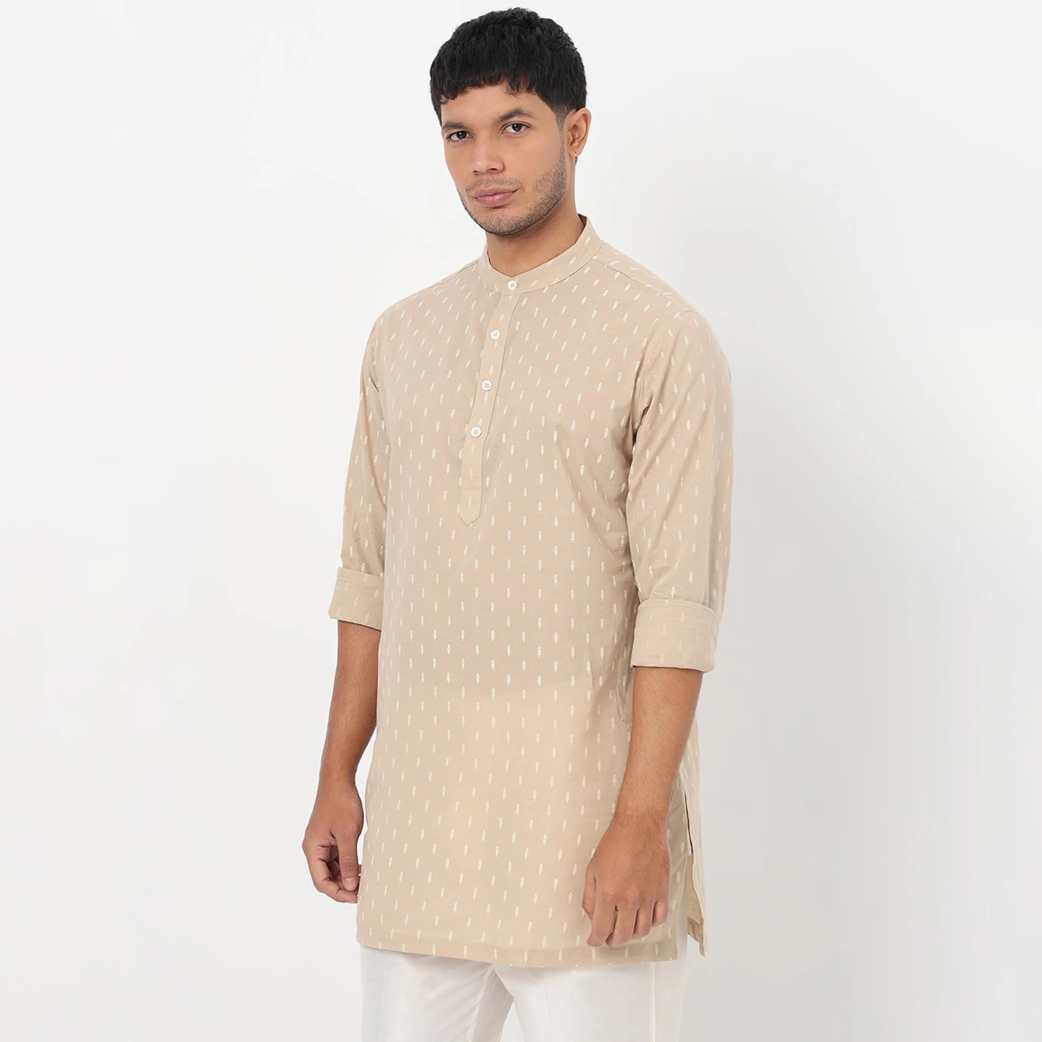 Cotton Printed Short Kurta - Image 5