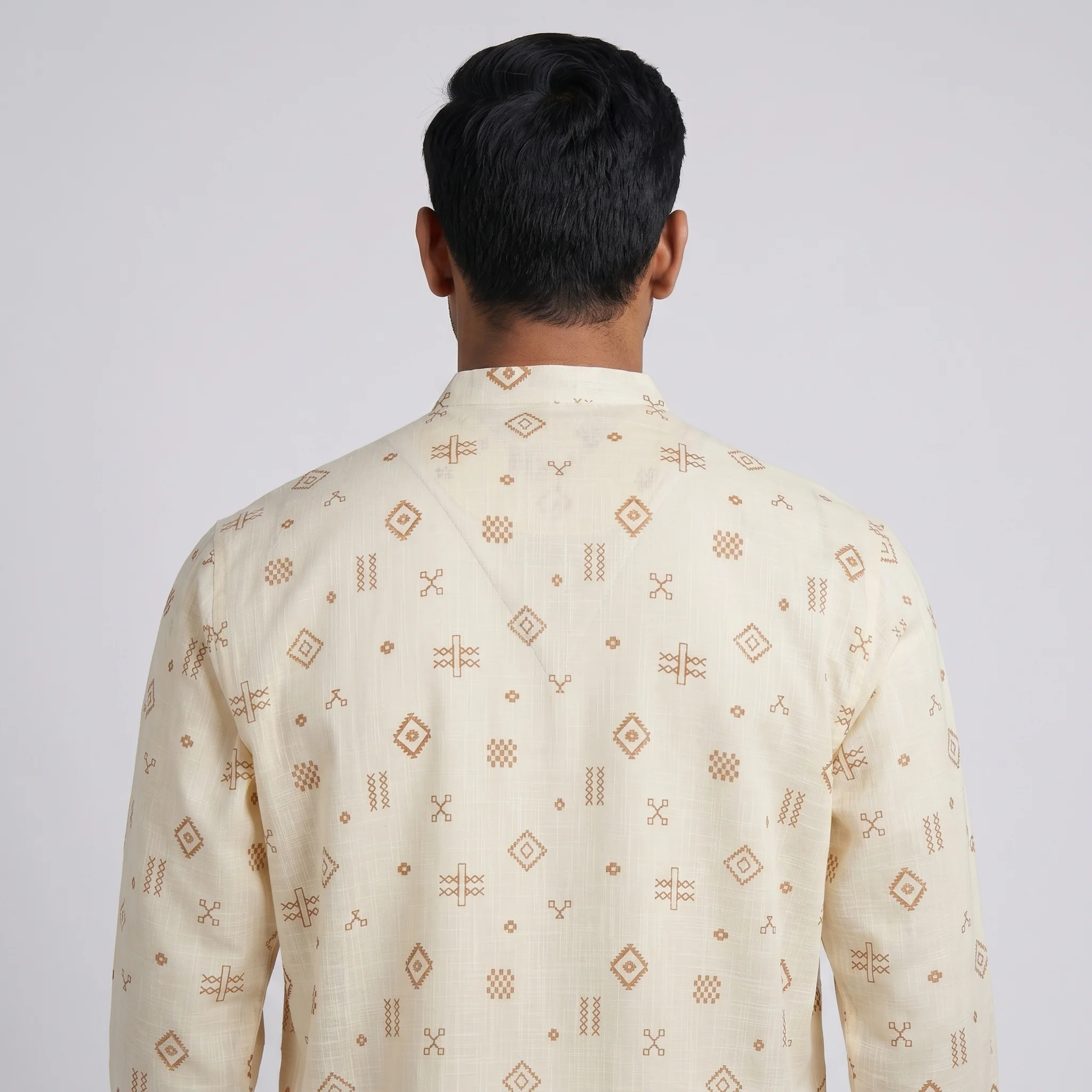 Cotton Printed Short Kurta - Image 3