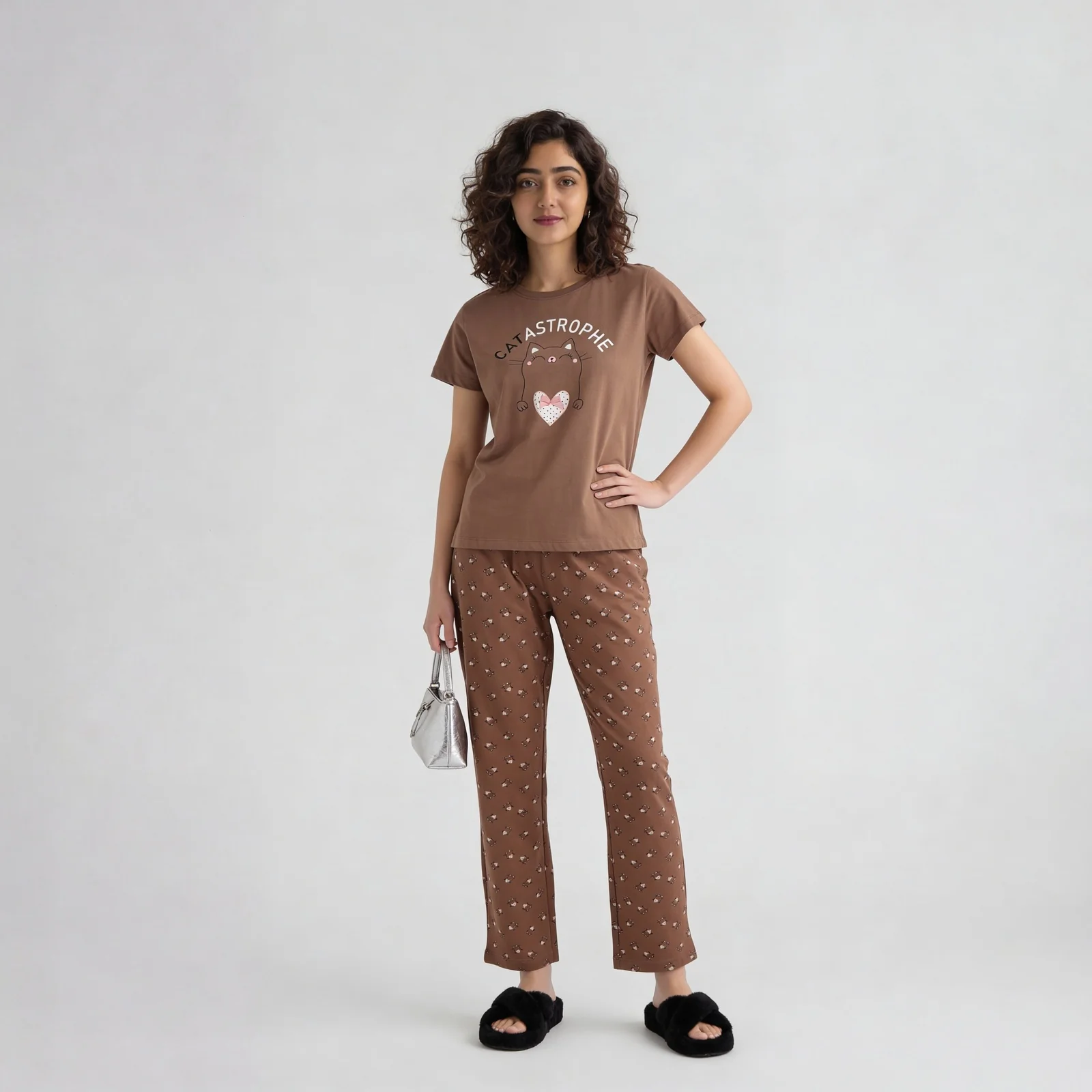 Cotton Printed Lounge T-Shirt