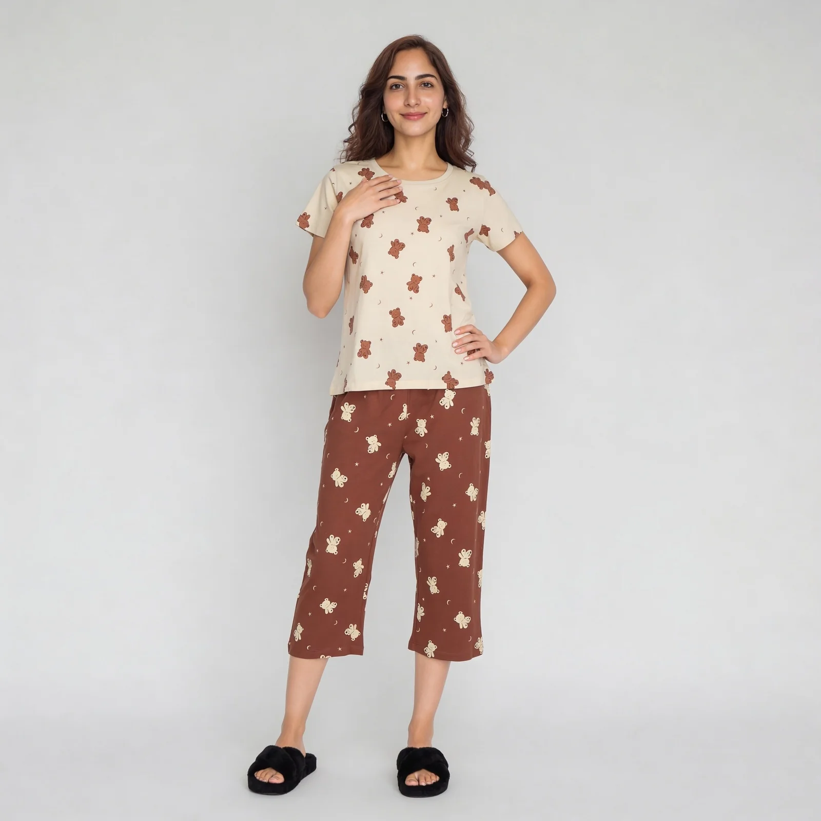 Cotton Printed Lounge T-Shirt