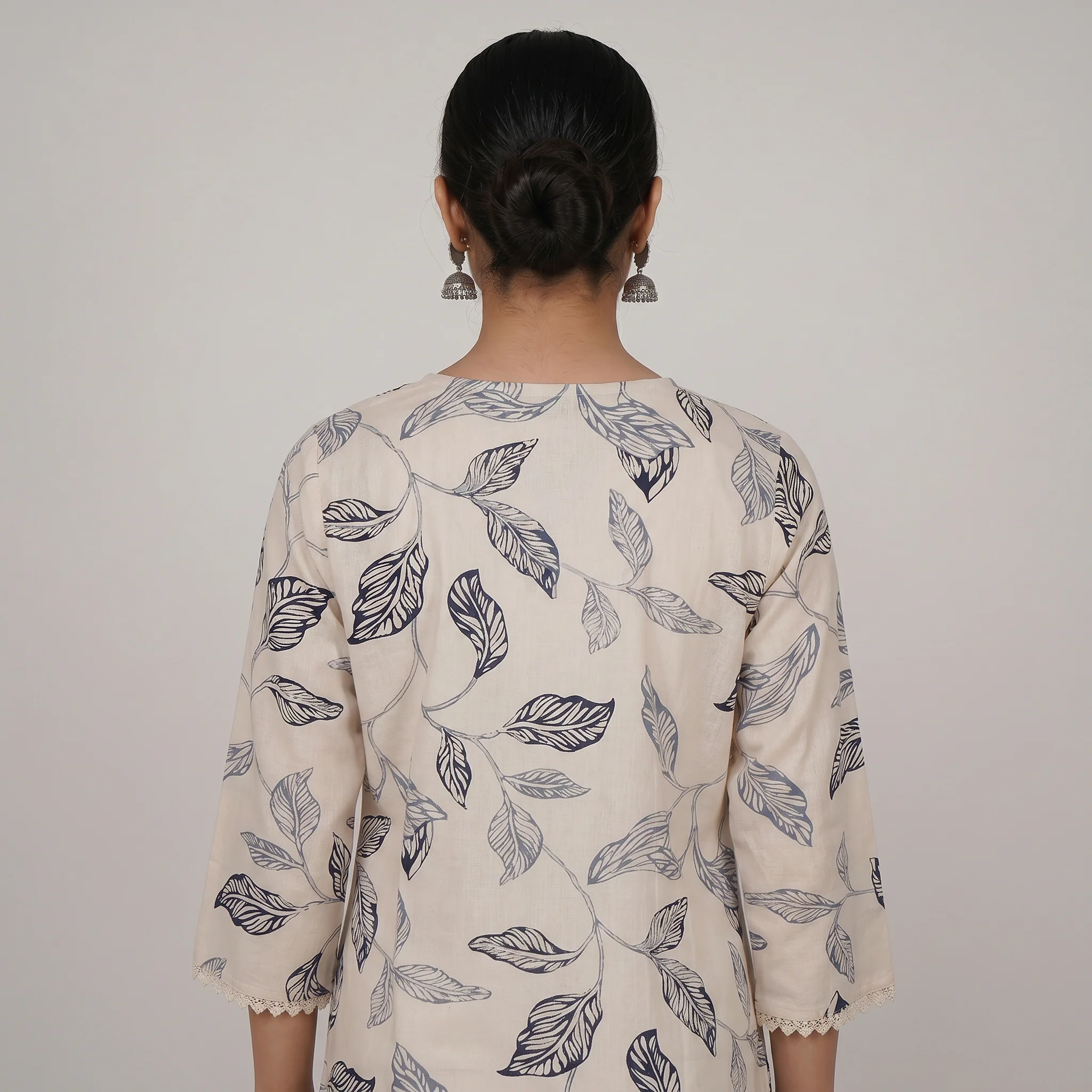 Cotton Printed Straight Kurta - Image 3