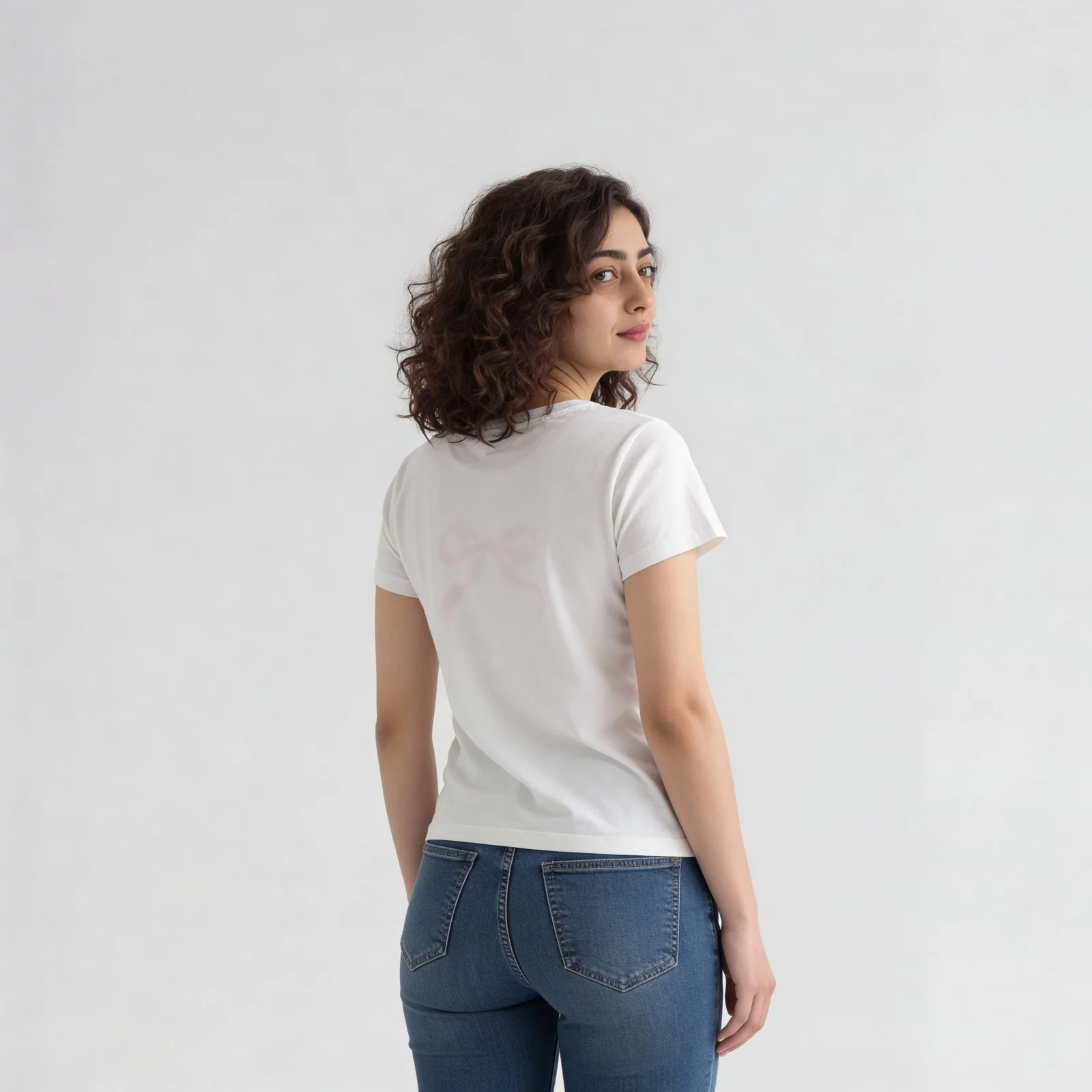 Cotton Printed Straight Lounge T-Shirt - Image 3