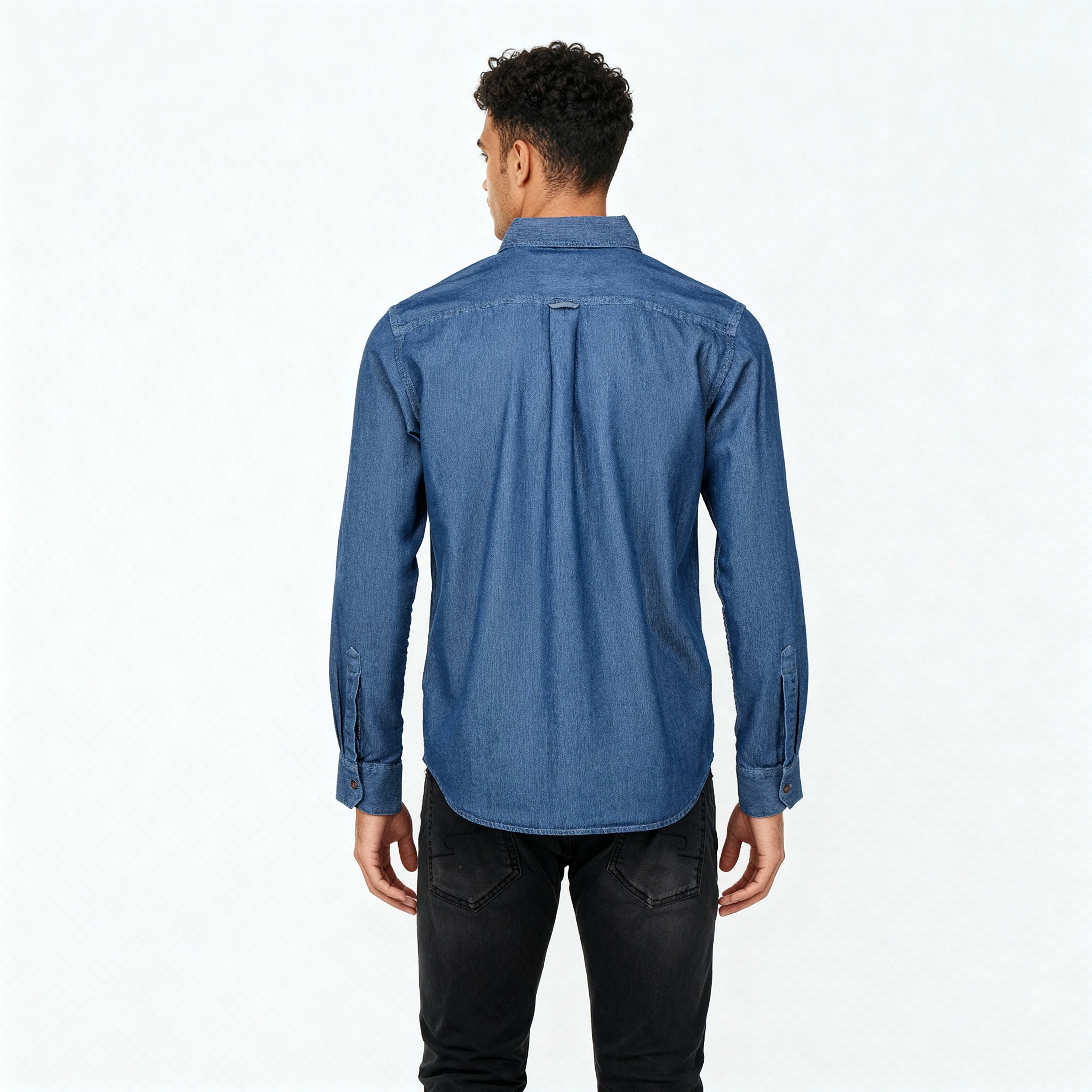Cotton Solid Cruiser Shirt - Image 3