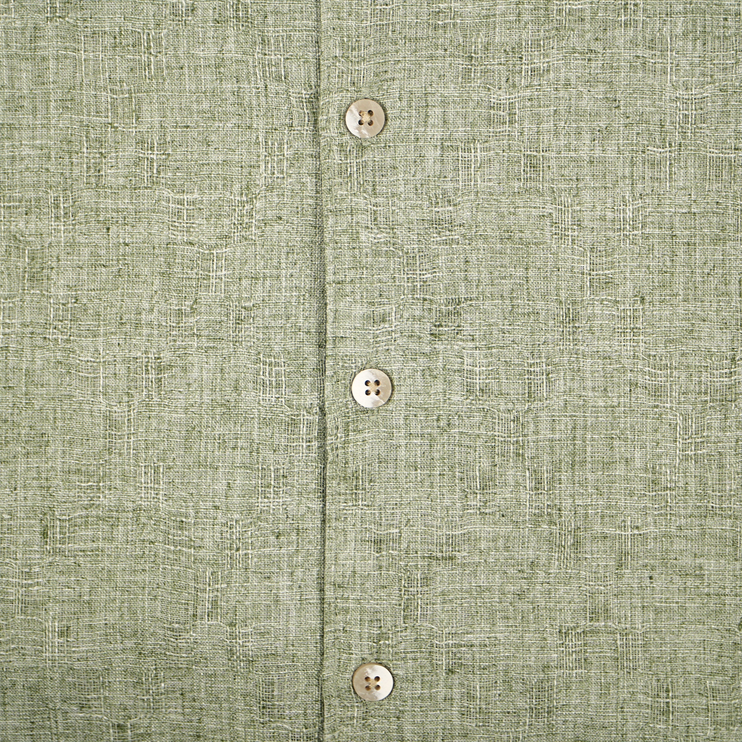 Cotton Solid Cuban Shirt - Image 4