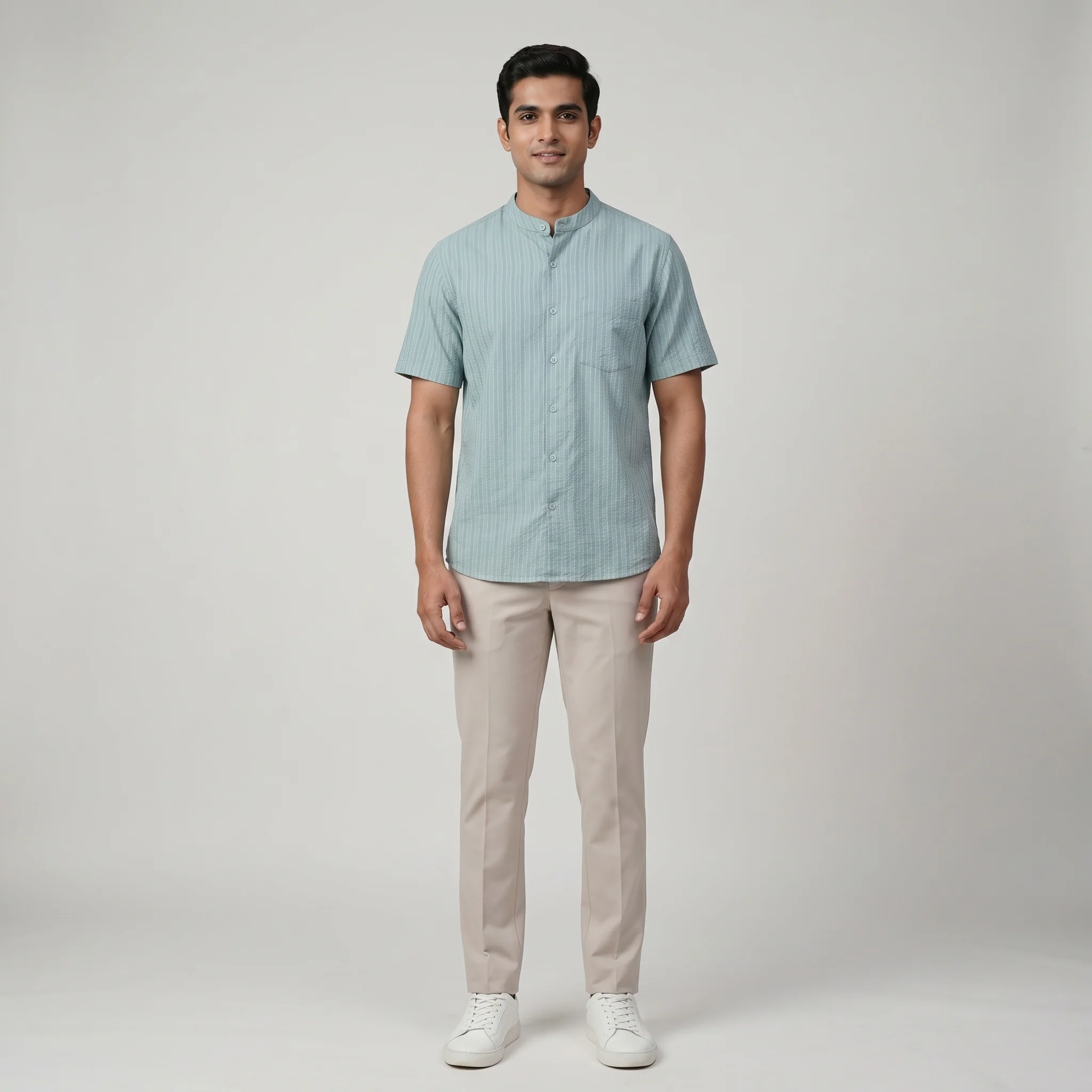 Cotton Solid Shirt - Image 5