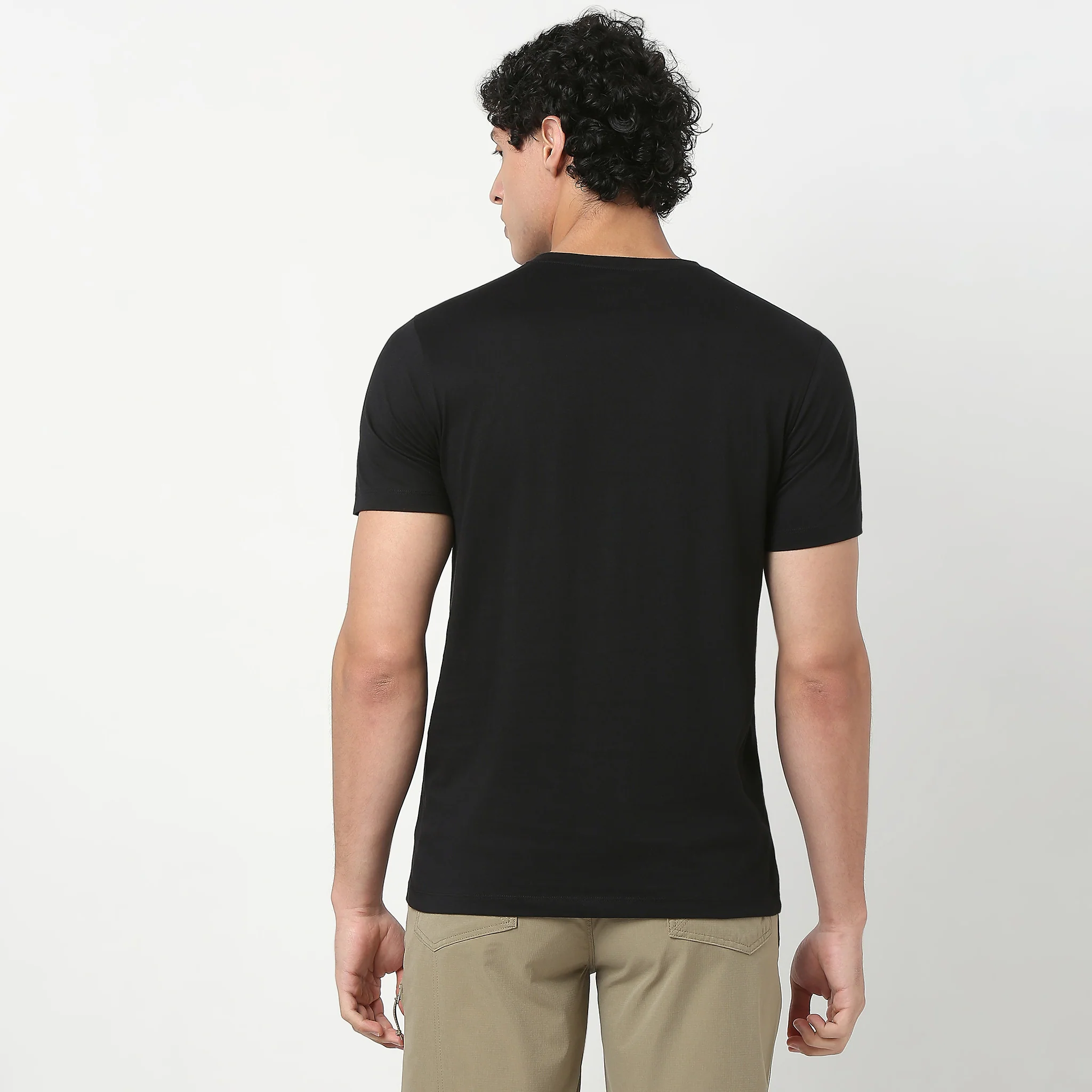 Crew Neck Graphic T-Shirt - Image 3