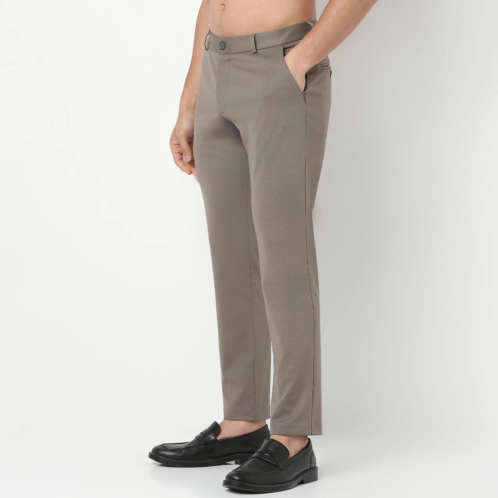 Crop Flex Pants - Ultra-Stretch Travel Friendly Crop Length With Secure Zip Pocket - Image 10