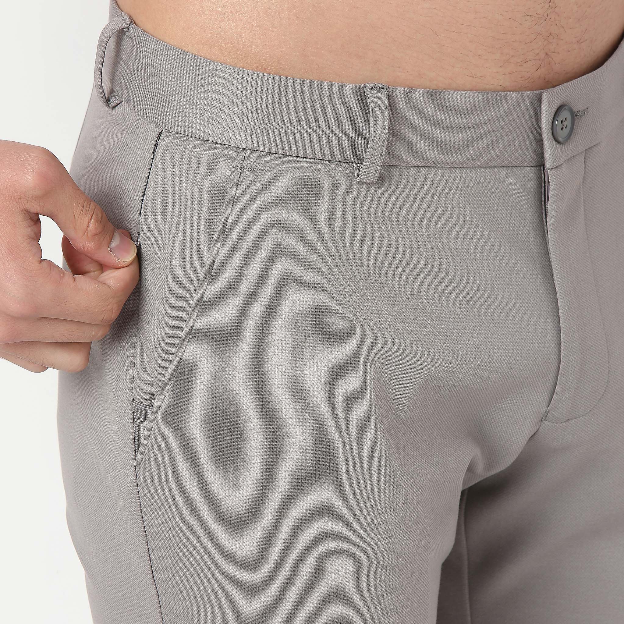 Crop Flex Pants - Ultra-Stretch Travel Friendly Crop Length With Secure Zip Pocket - Image 14