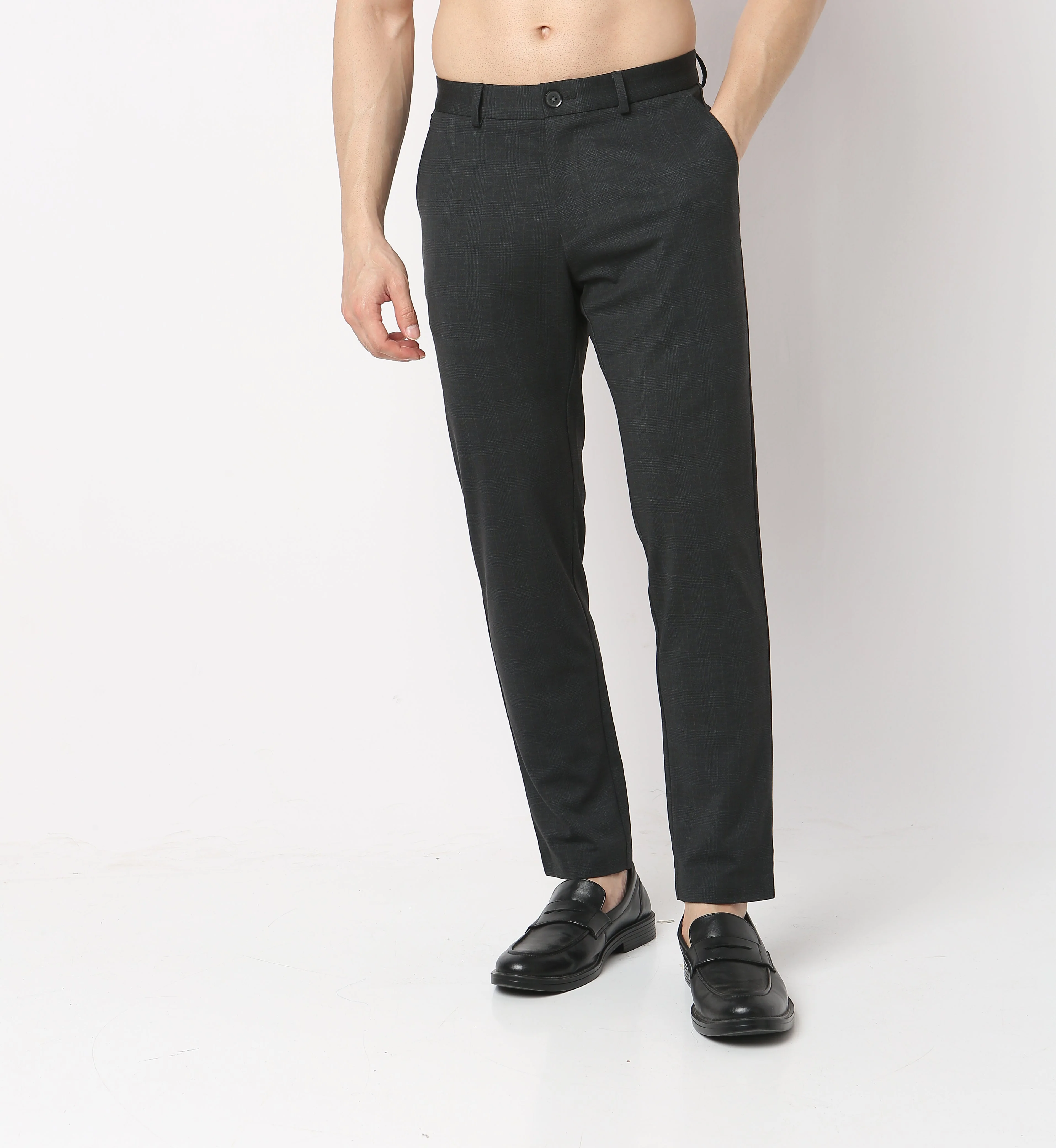 Crop Flex Pants - Ultra-Stretch Travel Friendly Crop Length With Secure Zip Pocket - Image 37